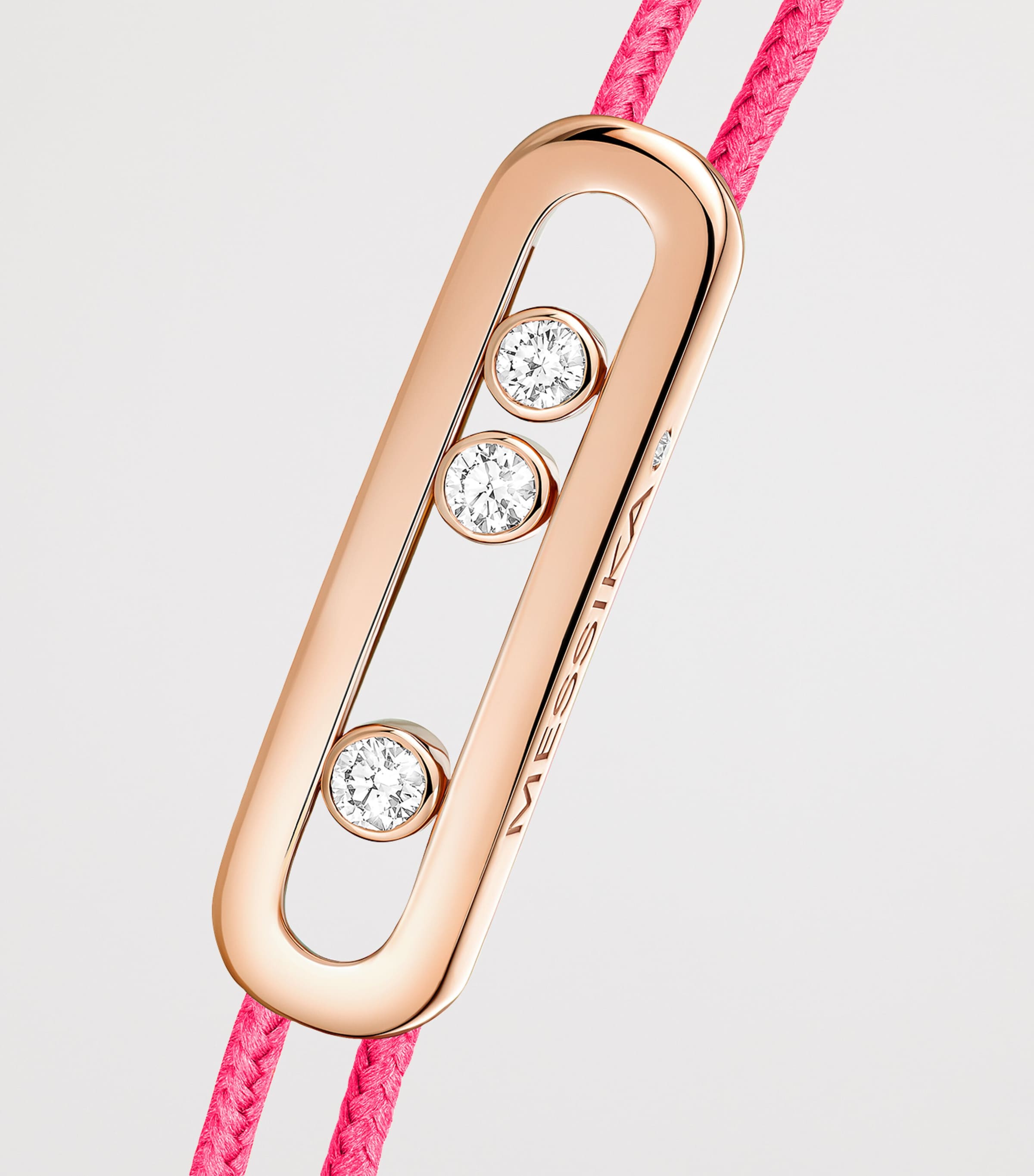 Messika Messika Care(s) Pink Gold and Diamond Bracelet Pink Gold Image 3