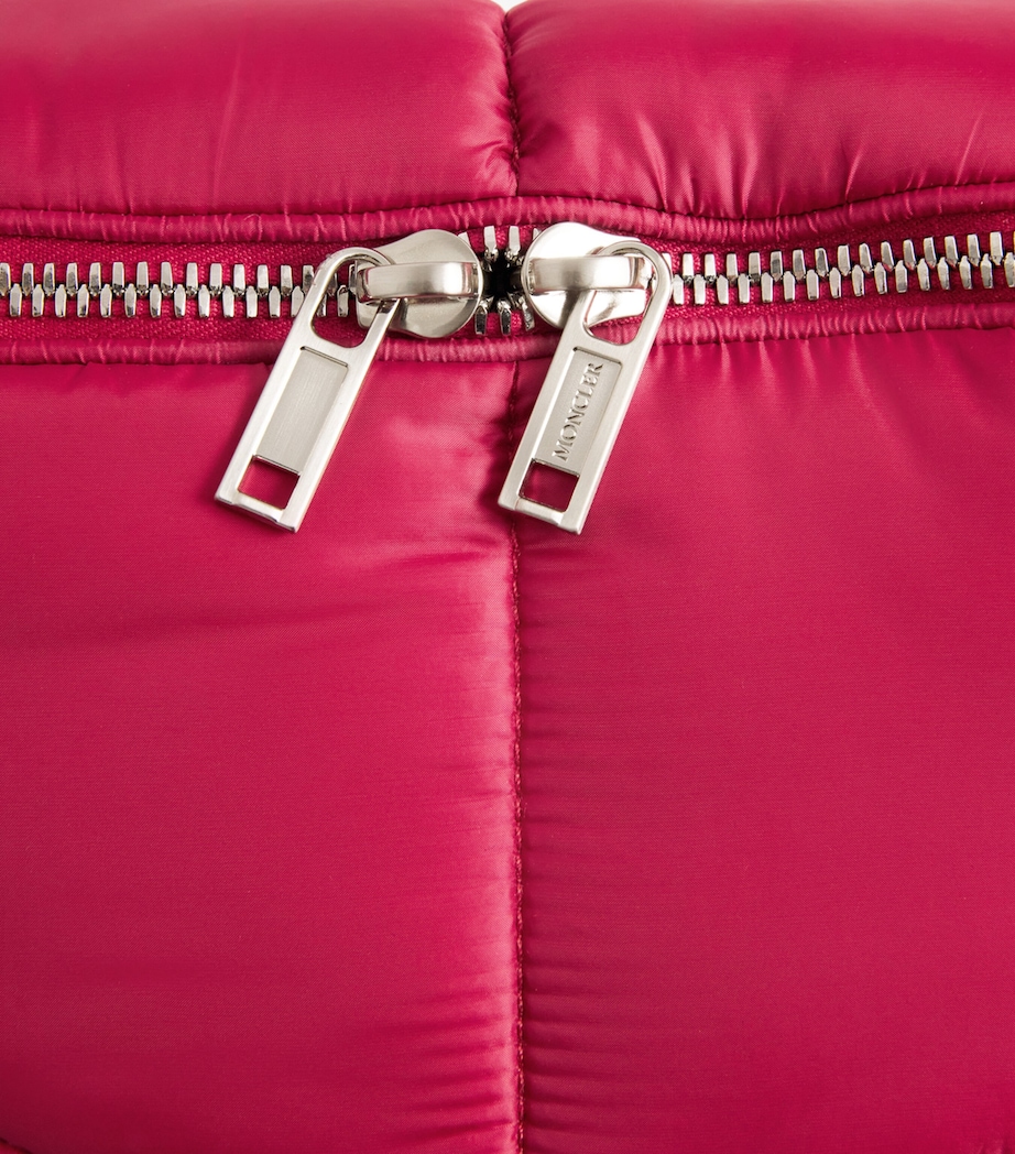 x Moncler Down Marsupio Belt Bag 438 - CARNELIAN Image 6
