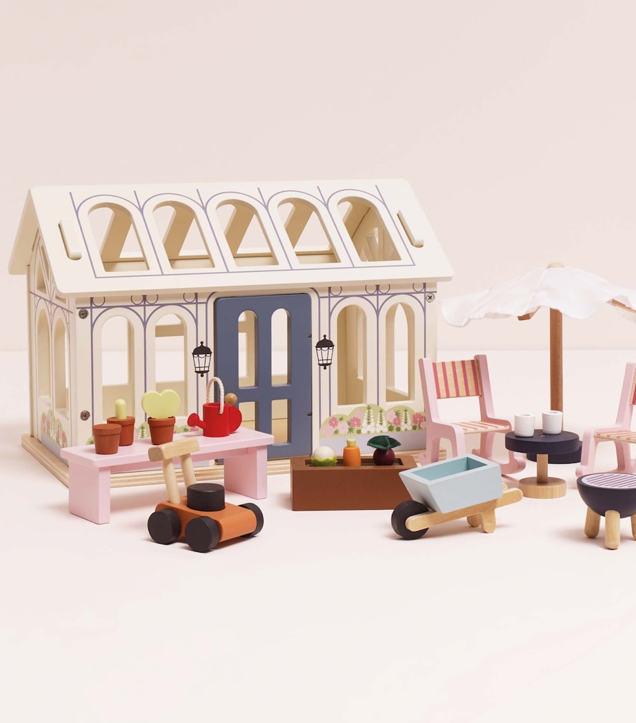 Wood Dollhouse Conservatory Extension Set MULTI Image 2