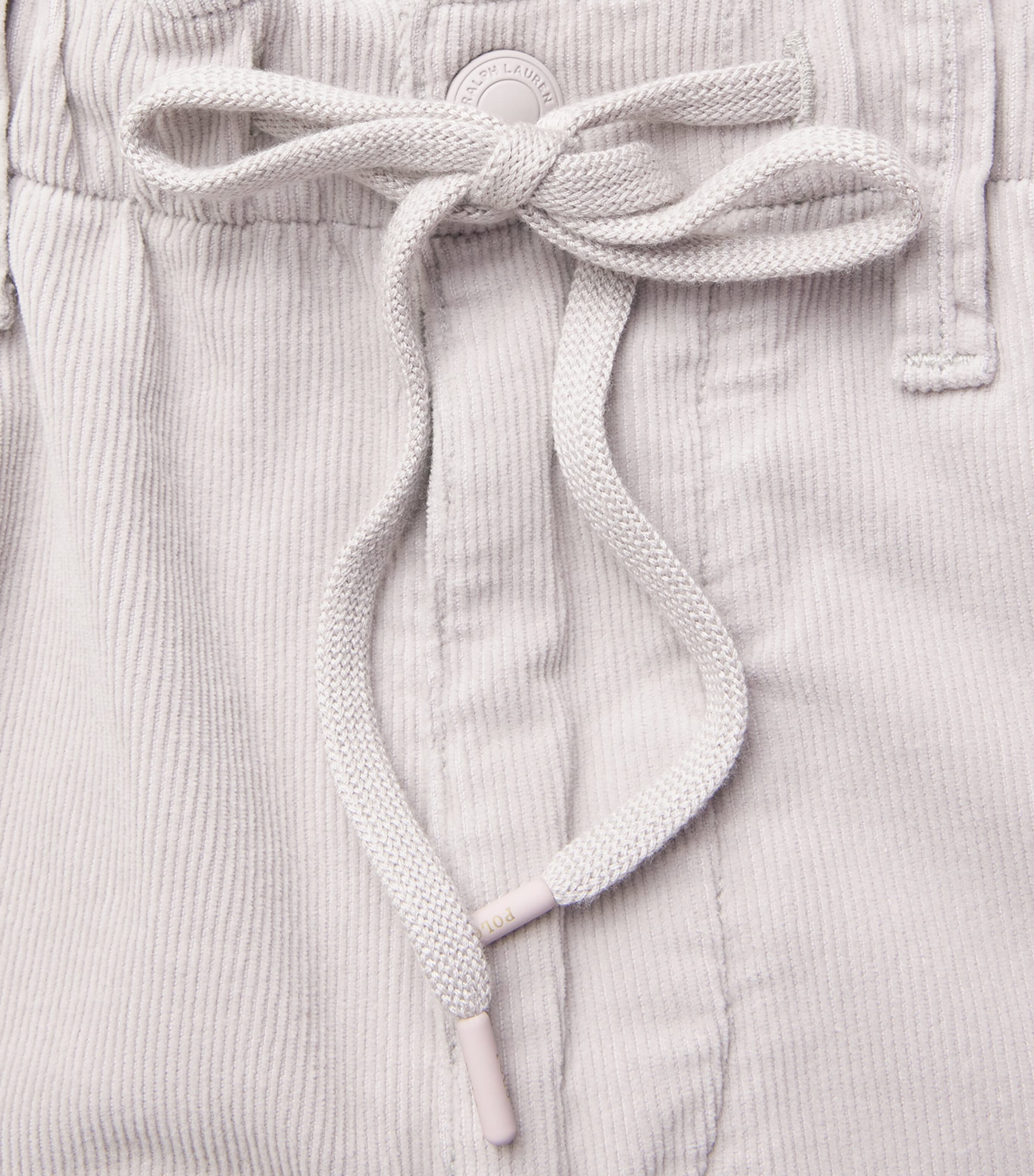 Cotton Corduroy Cargo Trousers GREY Image 5