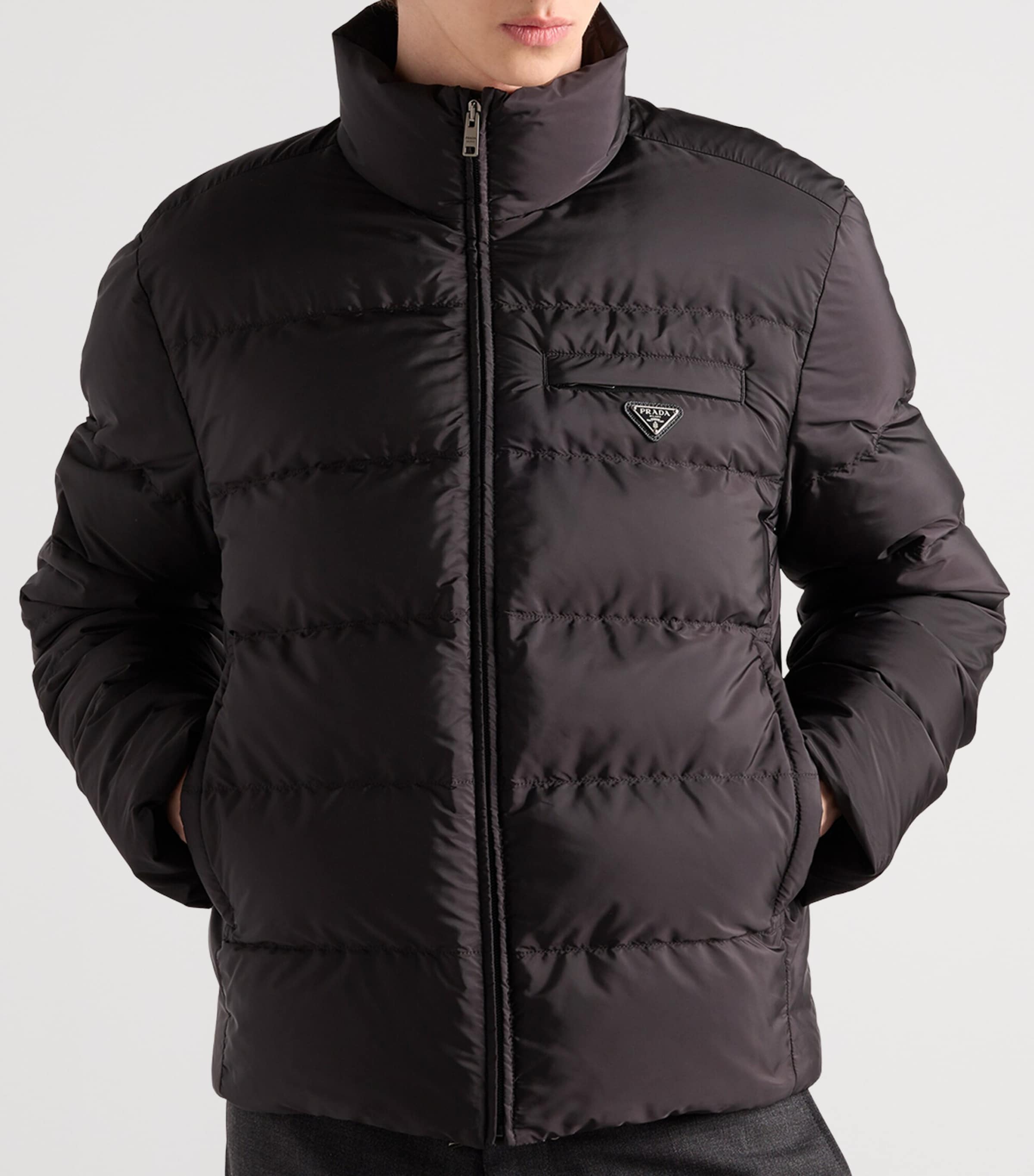 Re-Nylon Medium-Weight Down Jacket F0002 Image 4