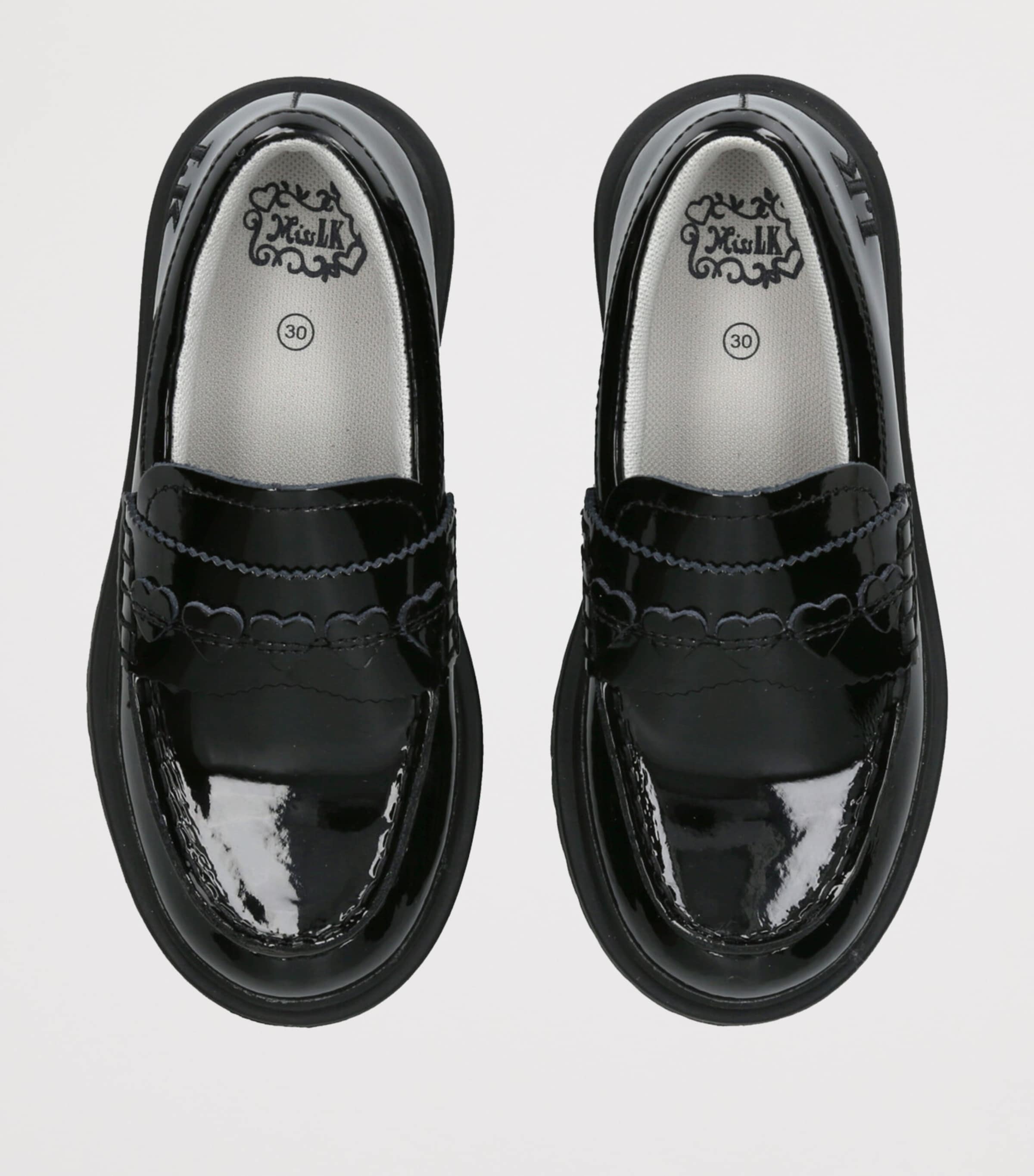 Lelli Kelly Patent Leather Clara Loafers Black Image 4