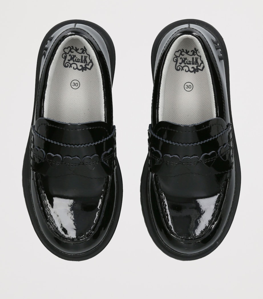 Lelli Kelly Patent Leather Clara Loafers Black Image 4