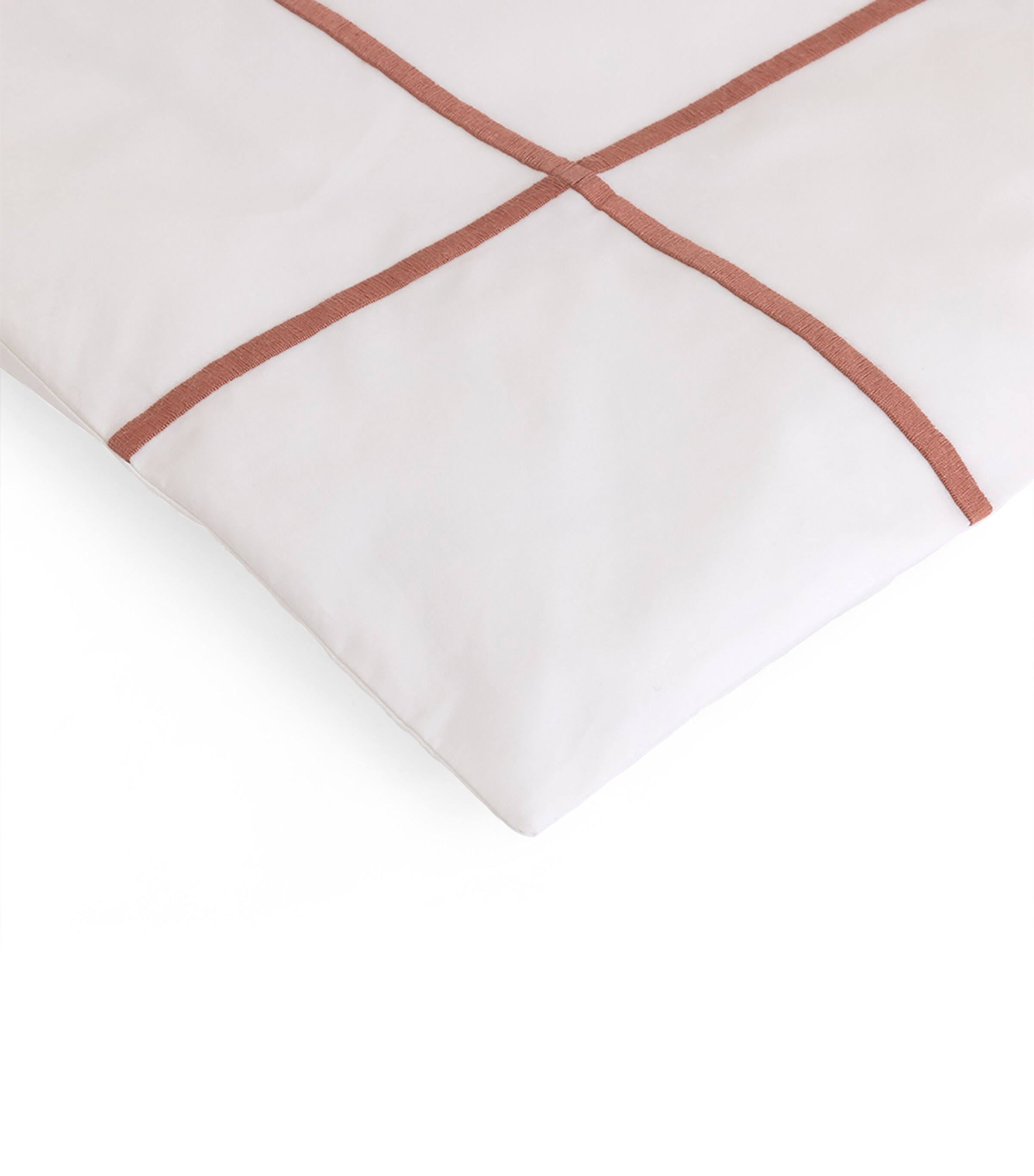 Yves Delorme Athena Santal Single Duvet Cover (140cm x 200cm) Santal Image 3