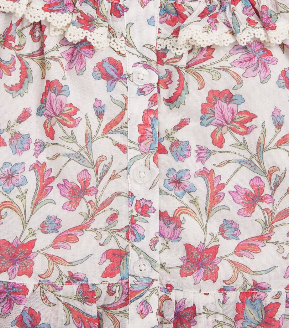 Louise Misha Cotton Floral Inessa Top (6-24 Months) Flrlhvn Image 4