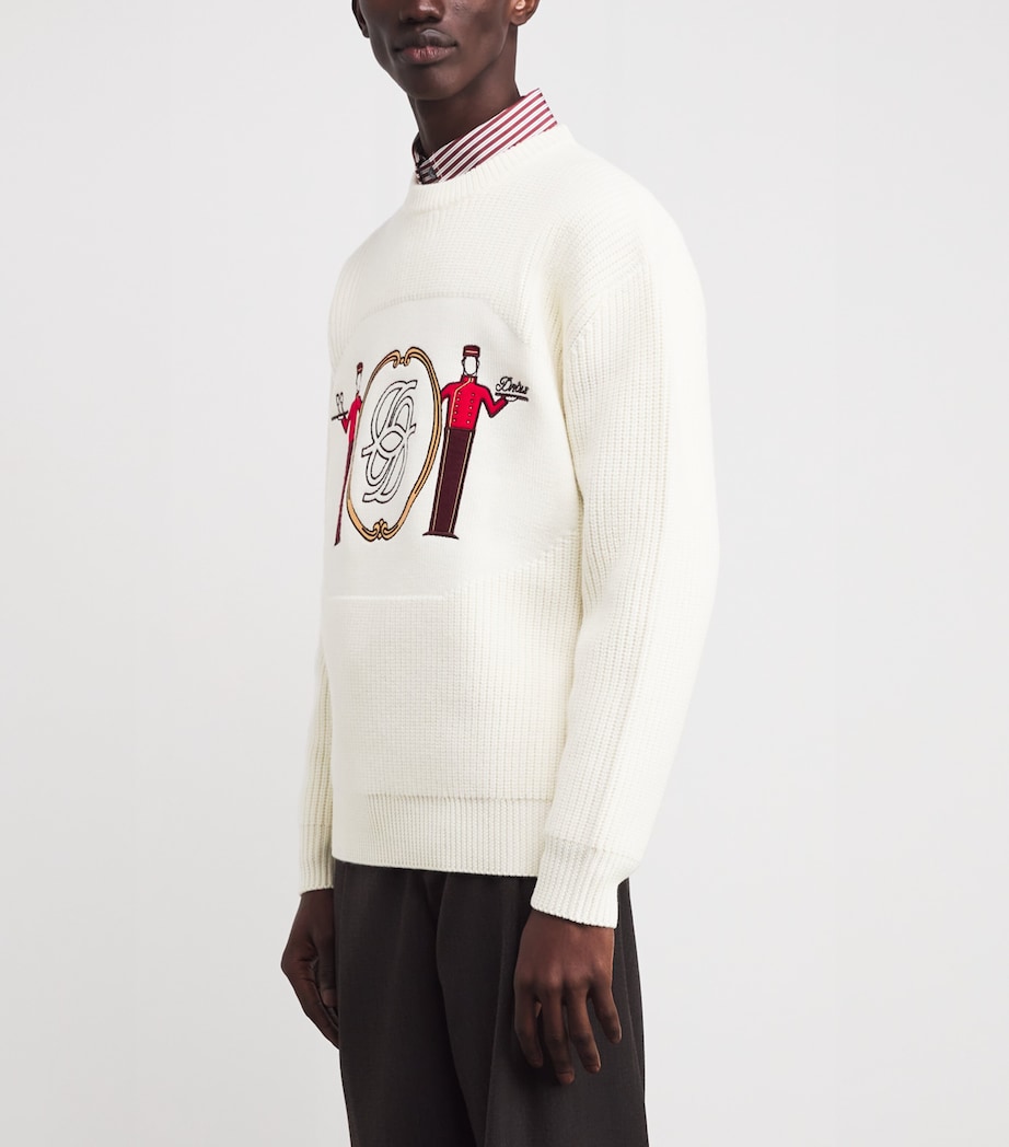Merino Ribbed Groom Sweater OW / OFF WHITE Image 3