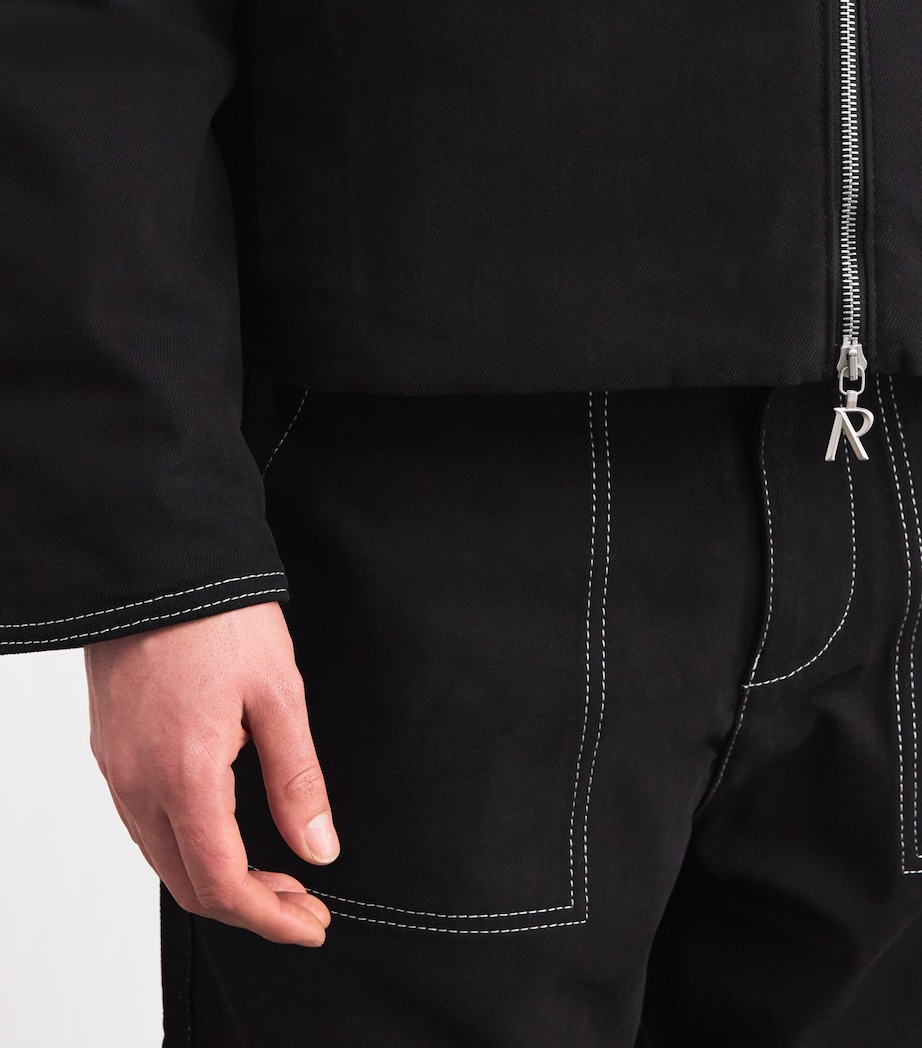 Denim Jacket JET BLACK Image 6