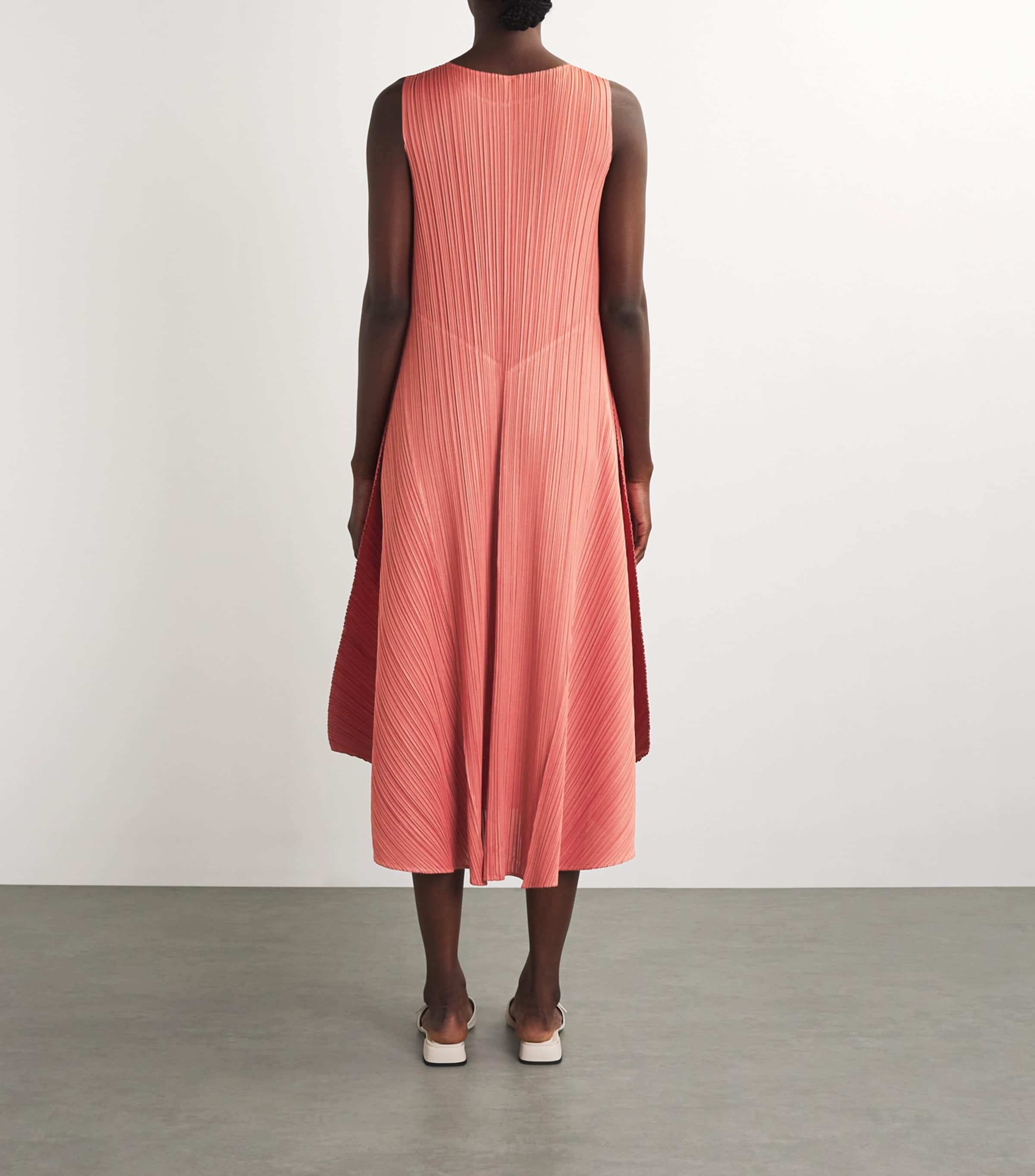 Pleats Please Issey Miyake Solar Flare Midi Dress | Harrods US Pleats Please Issey Miyake Solar Flare Midi Dress | Harrods US