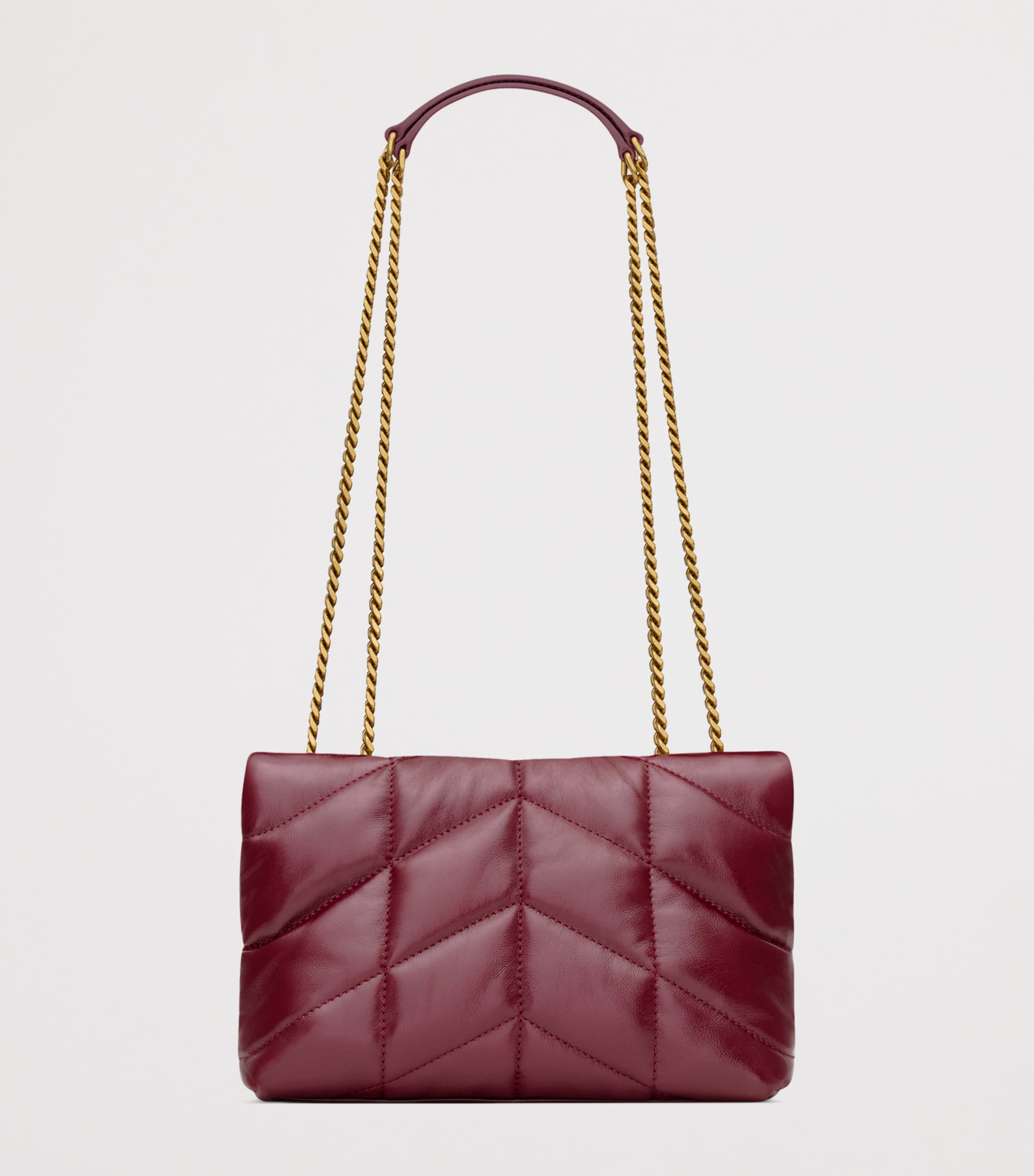 Toy Leather Puffer Shoulder Bag 6593 Image 2