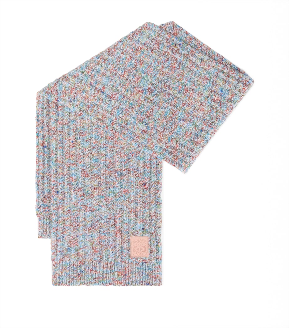 Wool-Cashmere-Blend Scarf MULTICOLOR Image 1