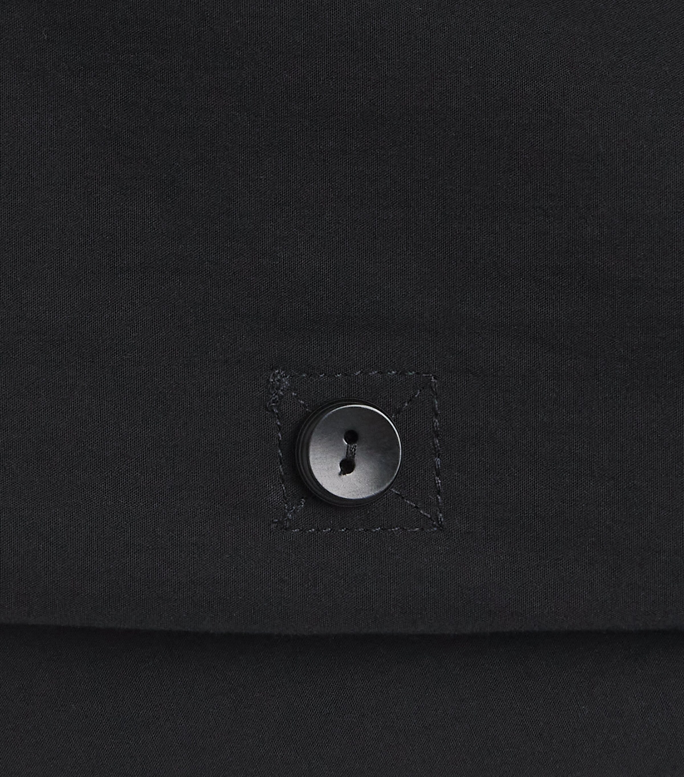 AGOLDE Womens x Maria McManus Organic Cotton Poplin Shirt Black Image 6