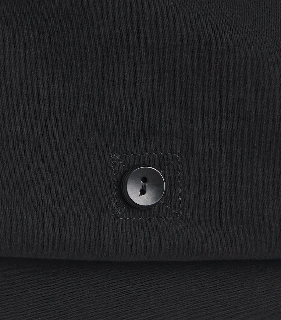 AGOLDE Womens x Maria McManus Organic Cotton Poplin Shirt Black Image 6