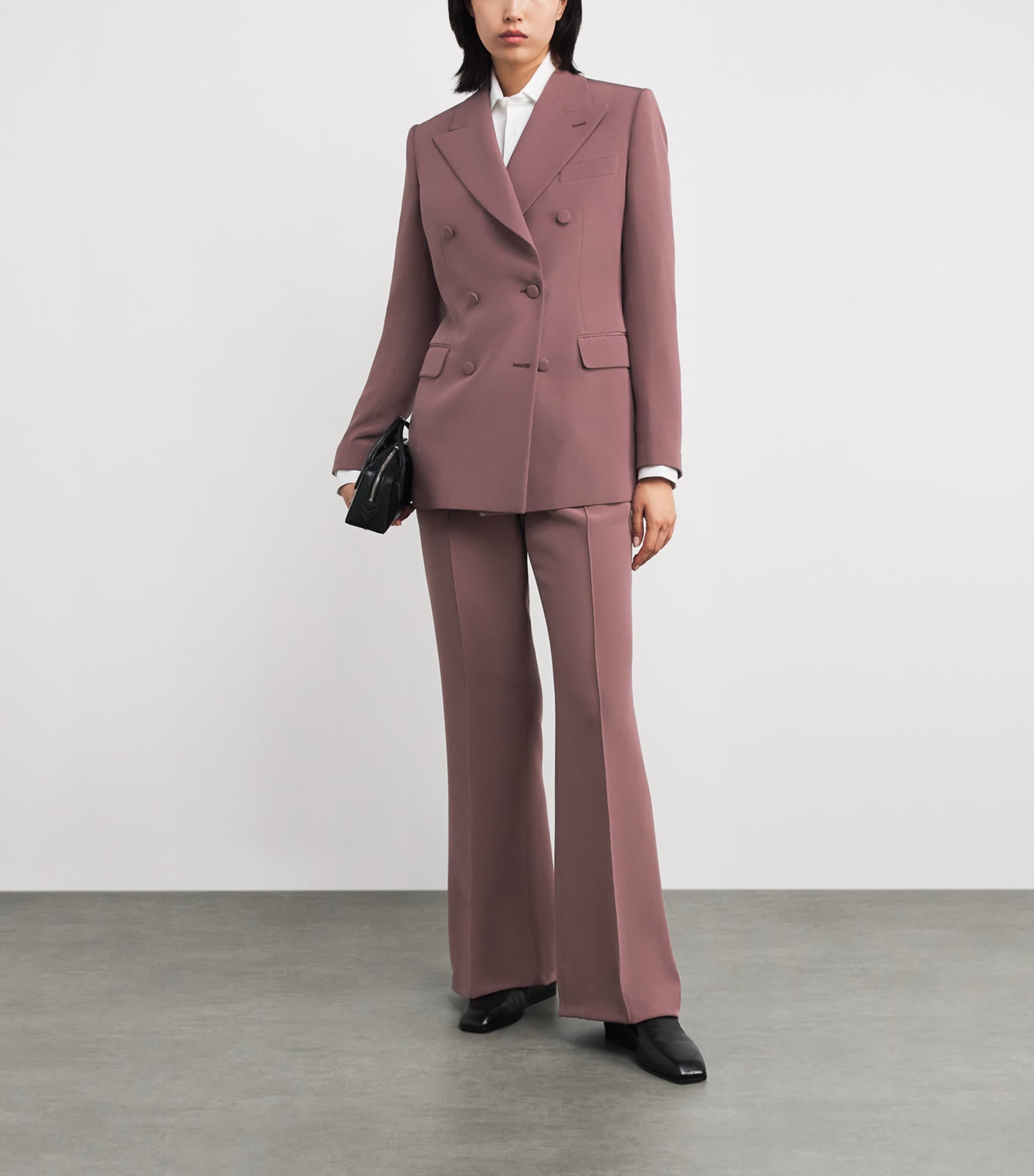 Silk Flared Trousers 5757 Image 2