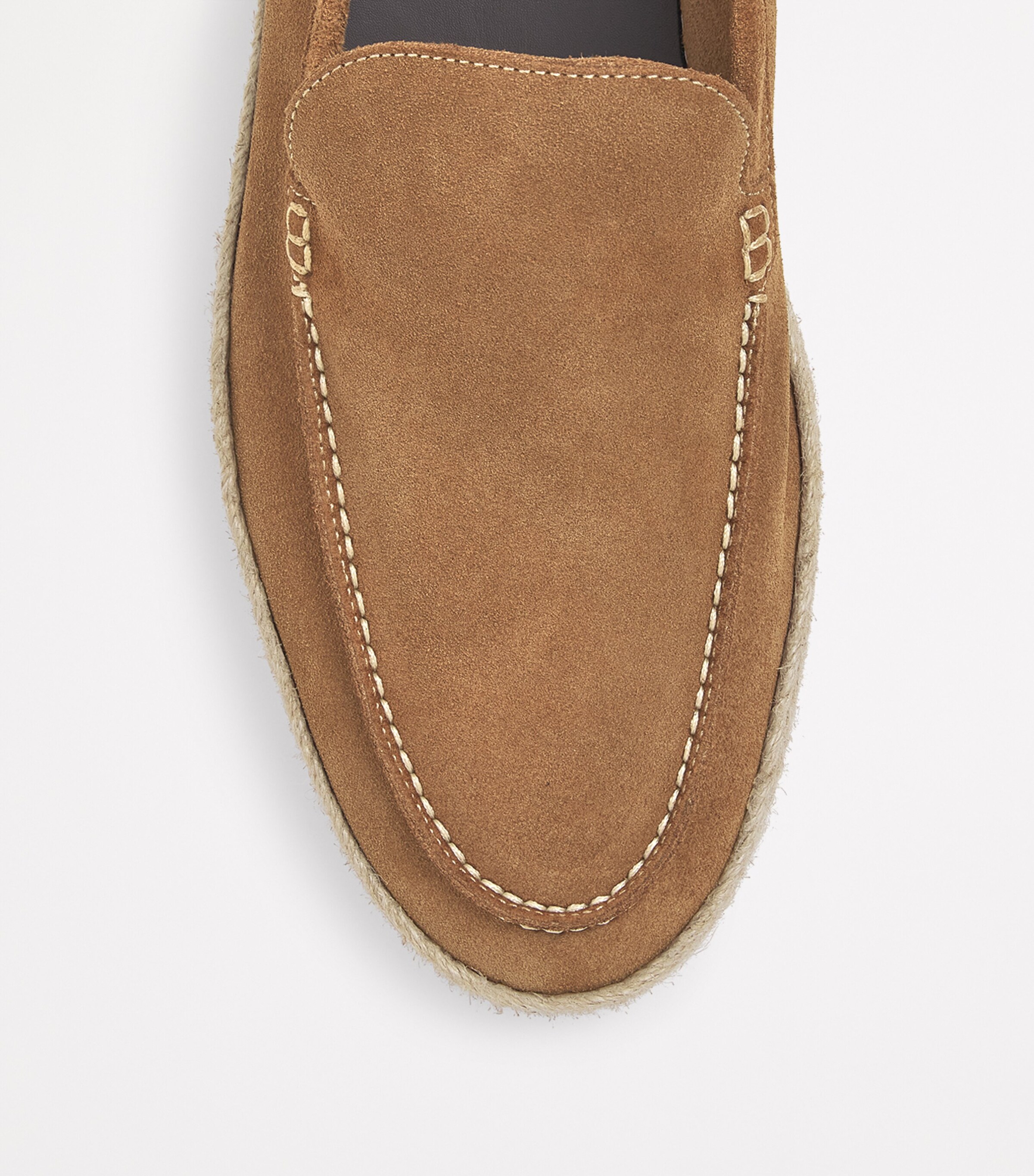 Corneliani Suede Loafers Natural / Beige Image 7