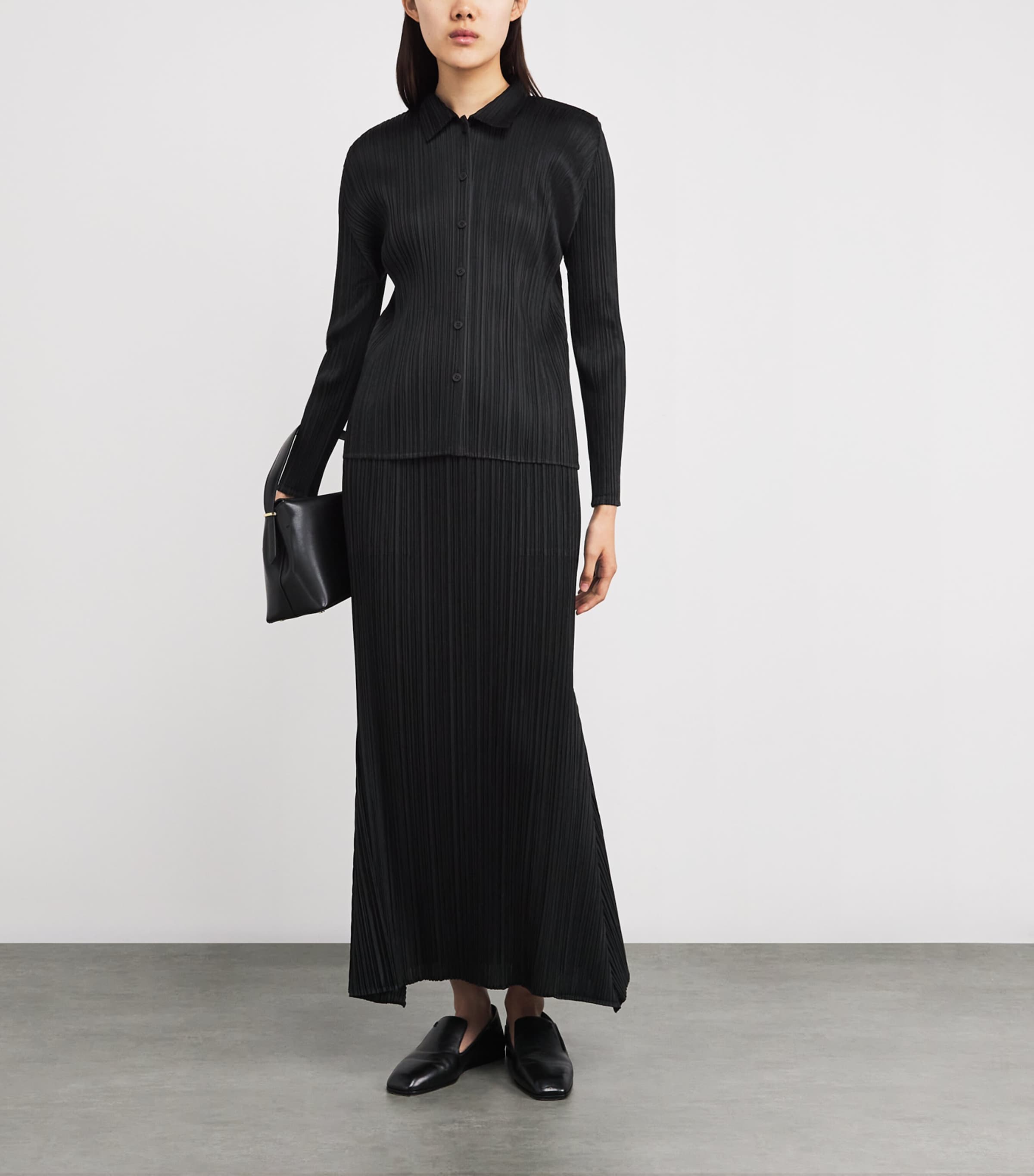 Ole Midi Skirt BLACK Image 2