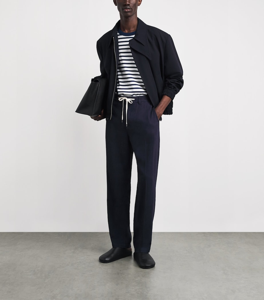PAIGE Mens Tiano Chinos Deep Anchor Image 2