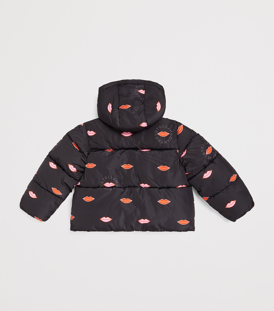 Lips Padded Jacket (2-14+ Years) 930MCBLACK/COLOURFUL Image 2