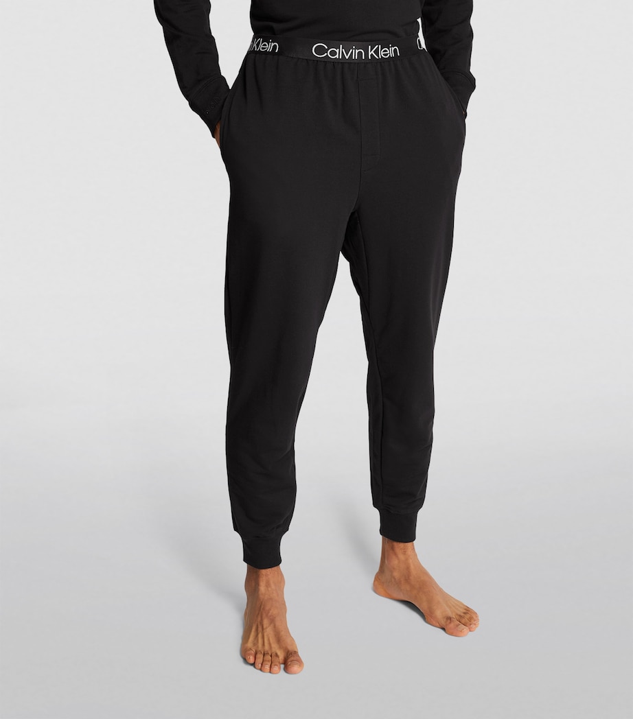 Modern Structure Sweatpants BLACK Image 3