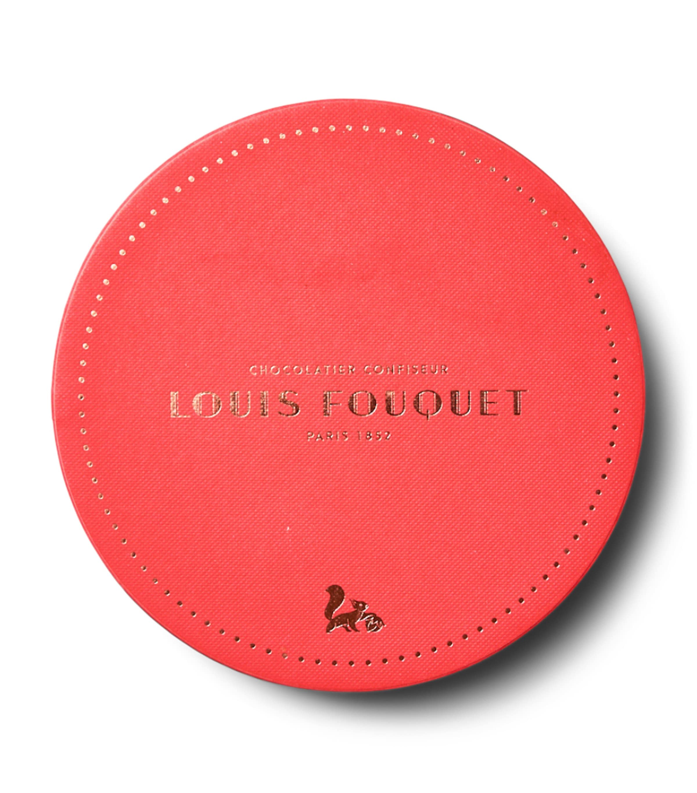 Louis Fouquet 32-Piece Fuit Jellies Round Box (250g) White Image 2