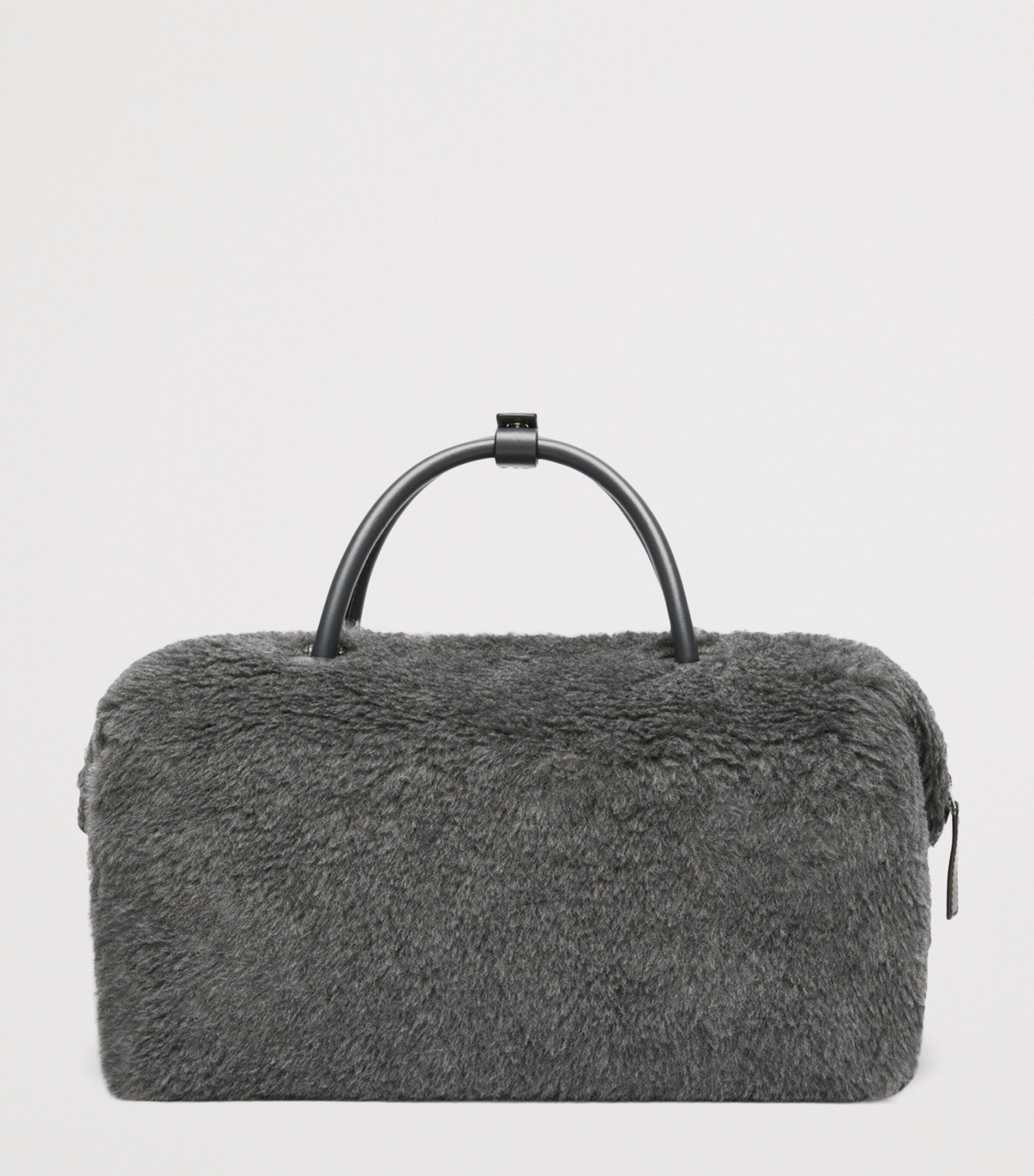 Max Mara Teddy Top-Handle Bag Medium Grey Image 3