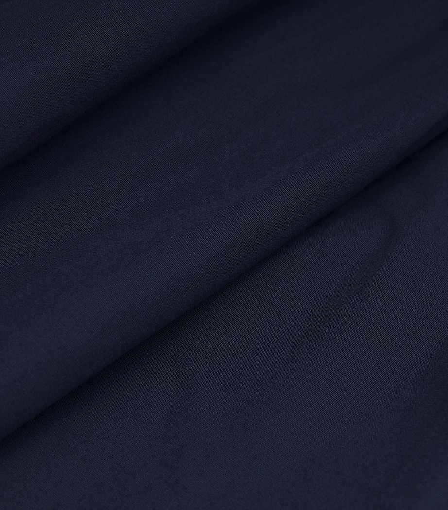 Sunspel Mens Cotton Classic Boxer Shorts Navy Image 5