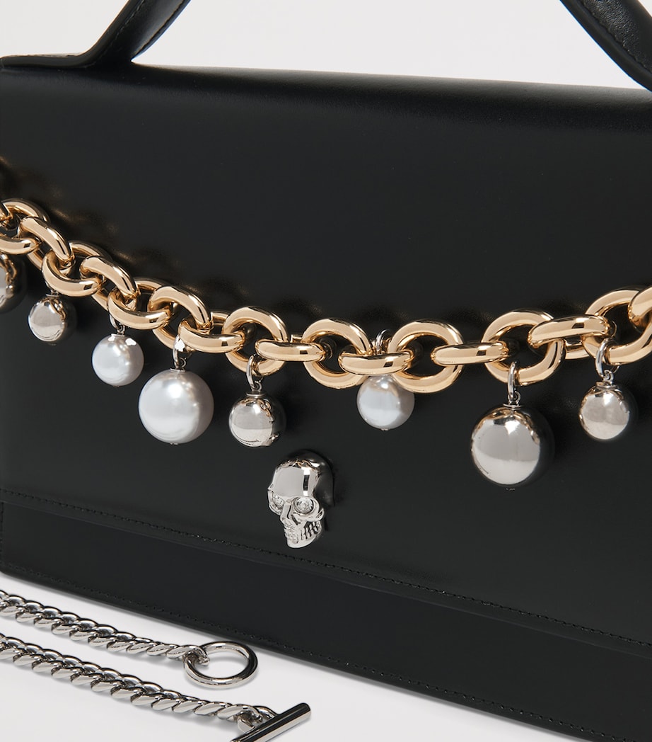 Leather Skull Top-Handle Bag 1000 Image 6