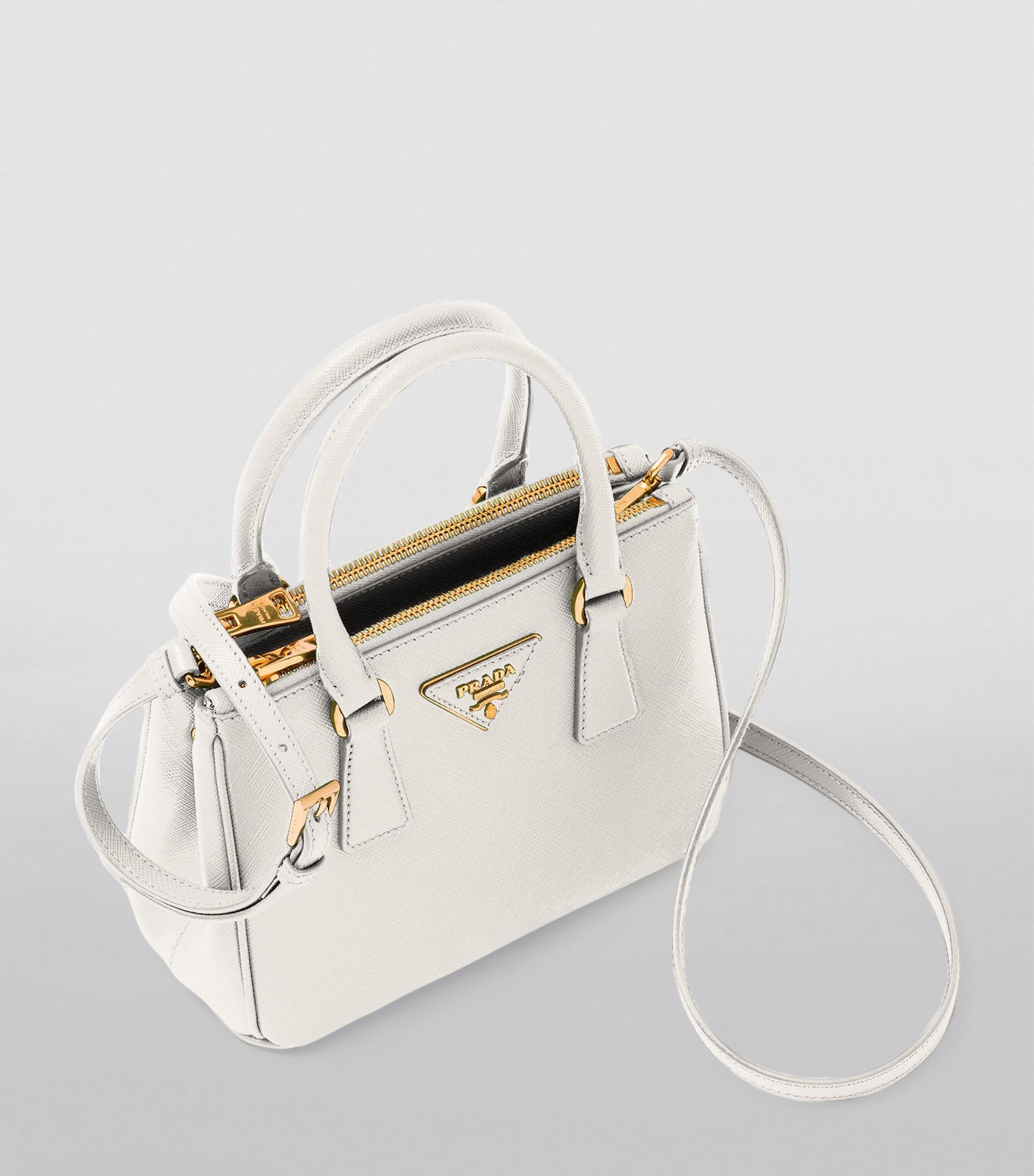 Prada Calfskin Galleria Saffiano Mini Bag Image 5