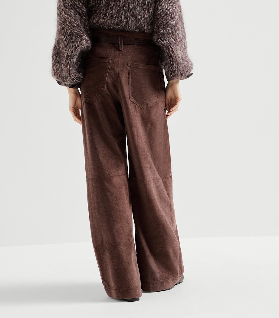 Brunello Cucinelli Womens Corduroy Trousers Image 5