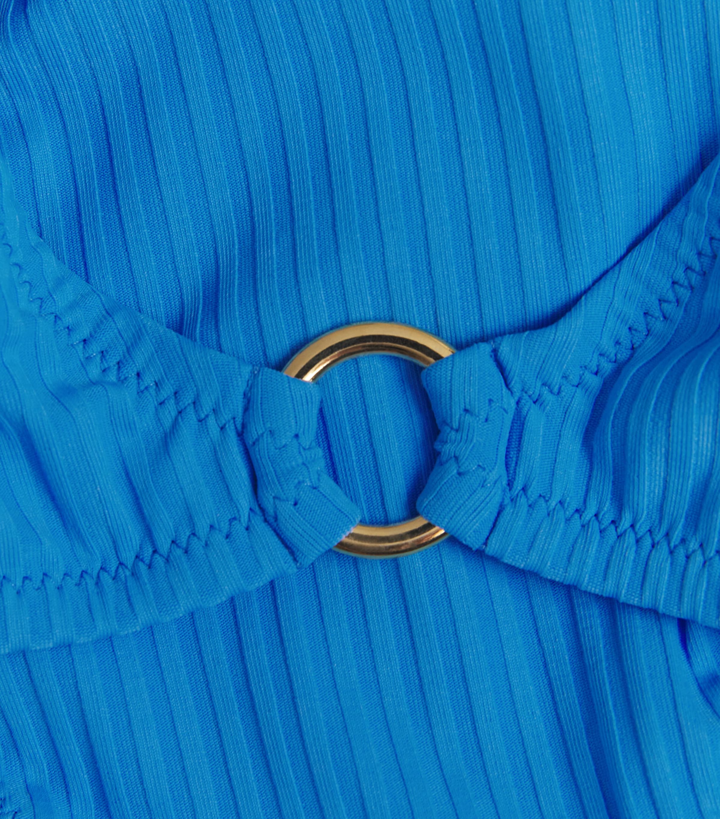 Ribbed Montenegro Triangle Bikini Top OCEAN RIBBED1282 Image 4