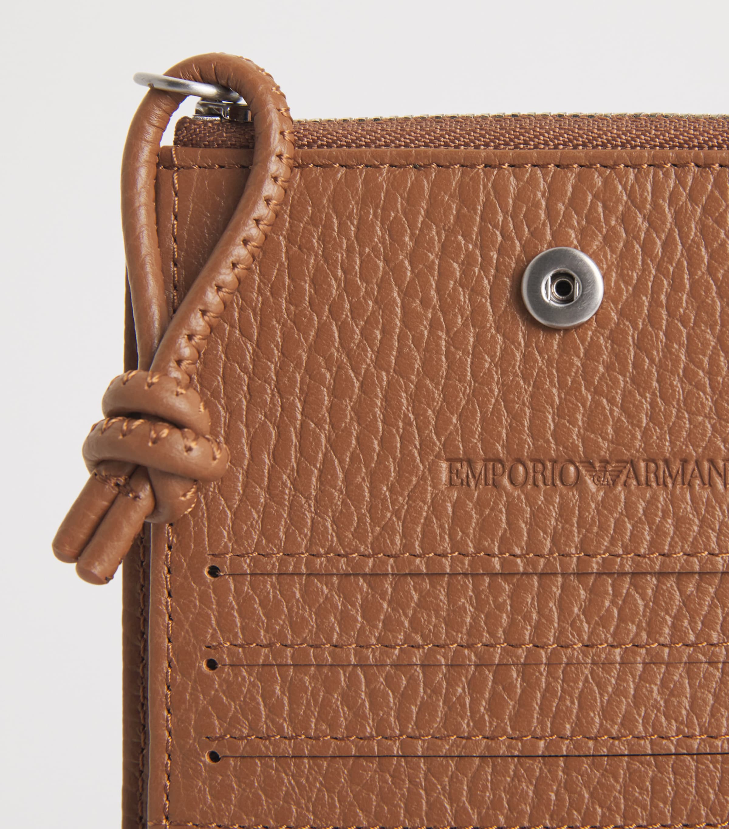 Leather Logo Bifold Wallet U6124 Image 4