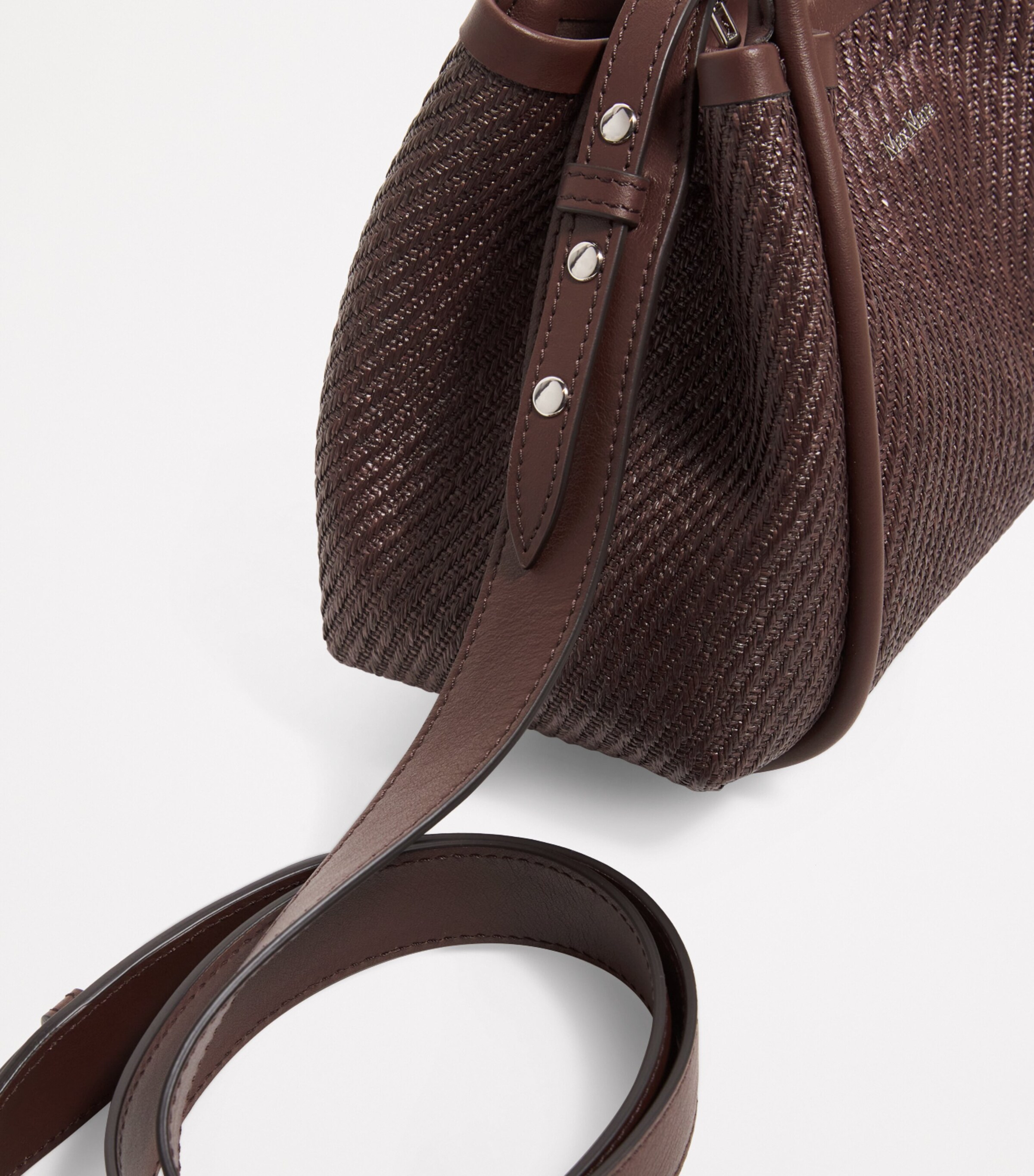 ハンドバッグ MAX MARA TOP HANDLE BAGS Max Mara Woven Marine Top-Handle Bag | Harrods US