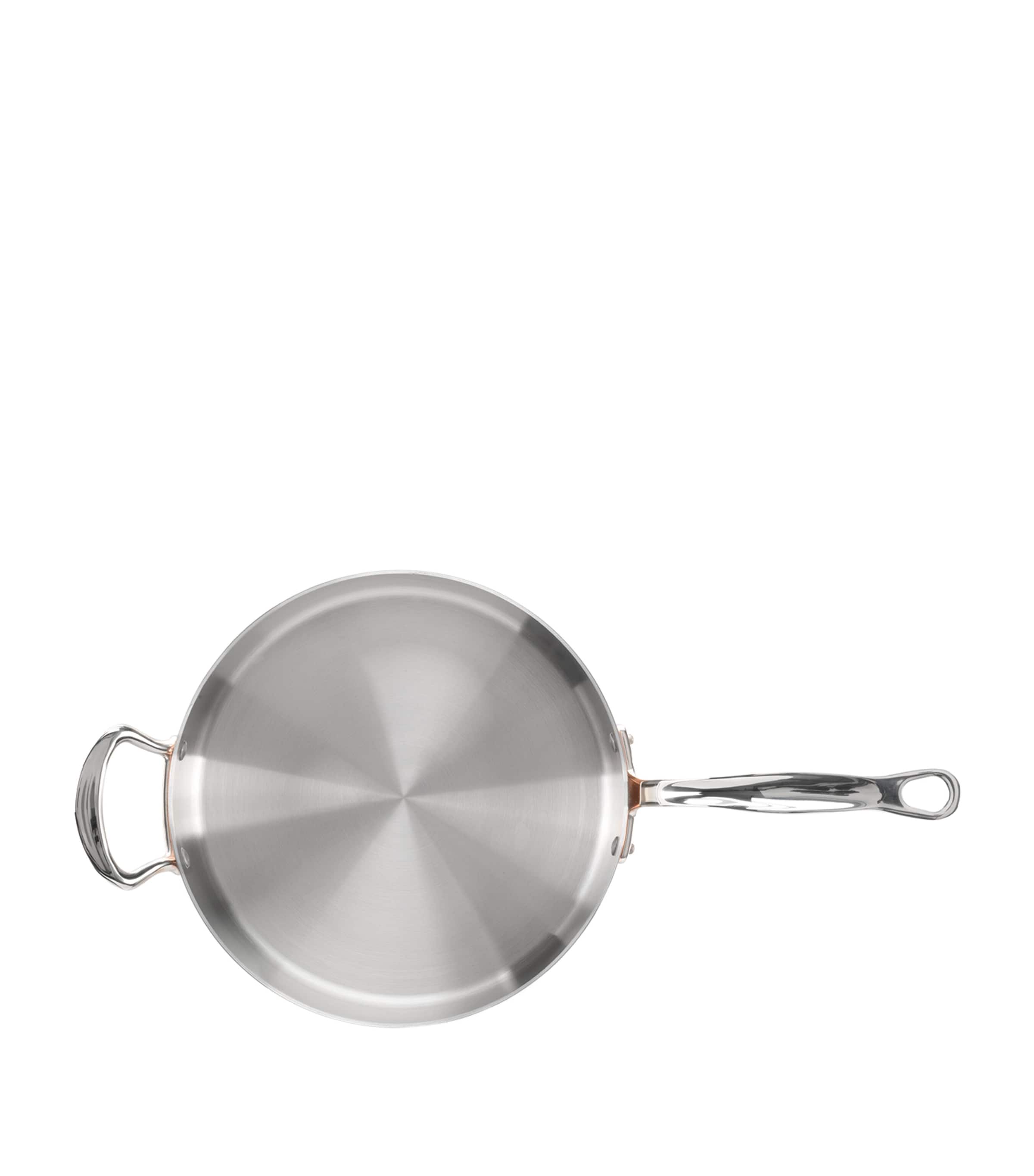 Copper Clad Sauté Pan with Lid (26cm) COPPER Image 3