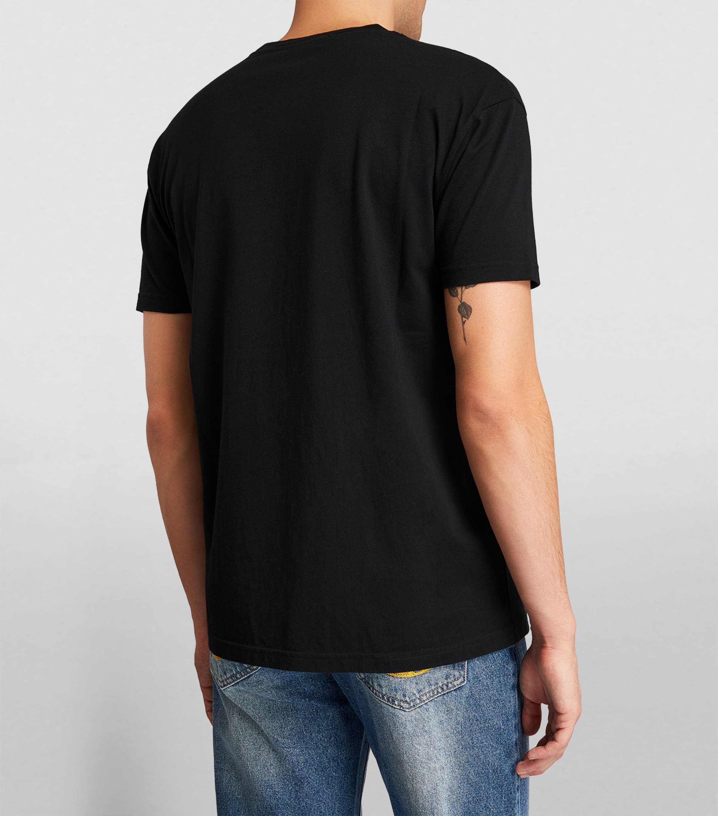 Cotton Orb T-Shirt N401 BLACK Image 4