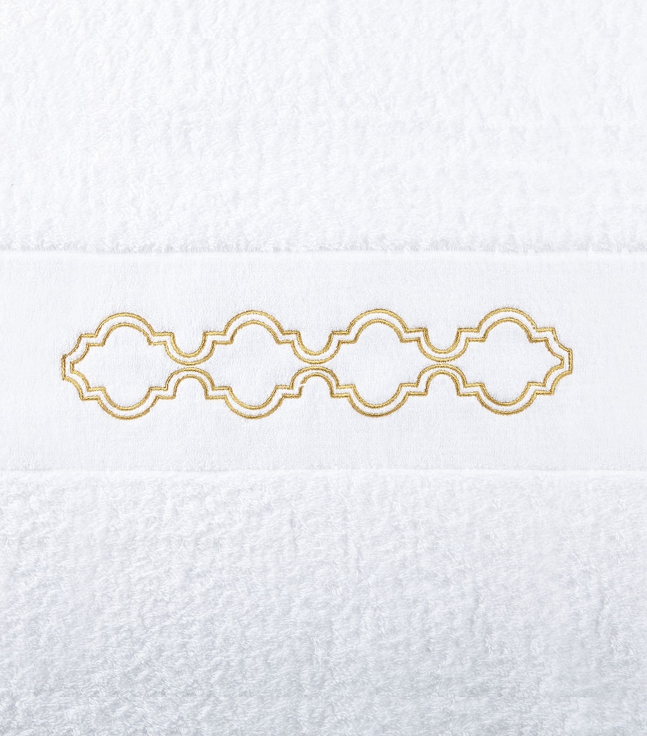 Abyss & Habidecor Chanti Hand Towel (55cm x 100cm) Gold Image 2