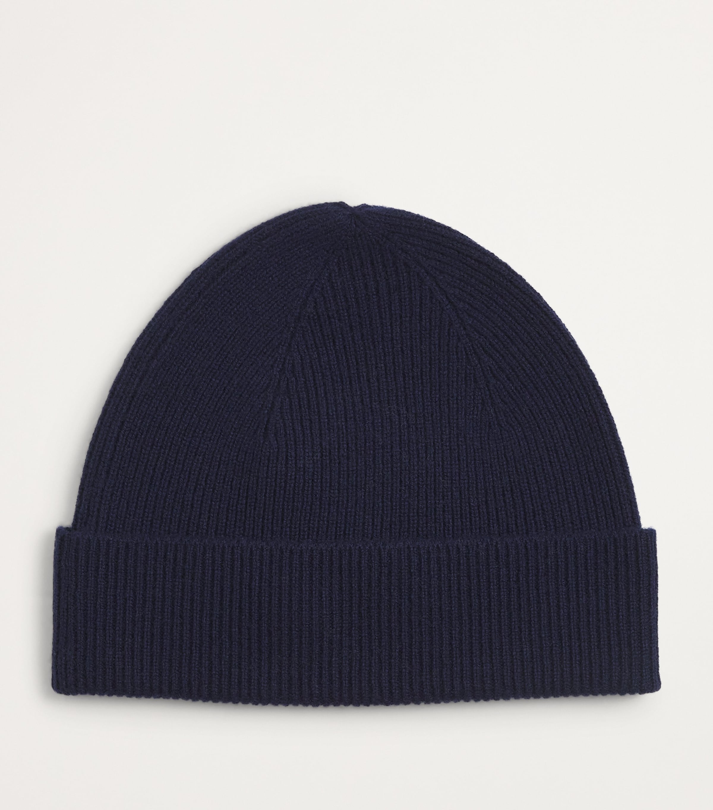 Harrods Cashmere Ribbed Beanie Cosmos Image 2