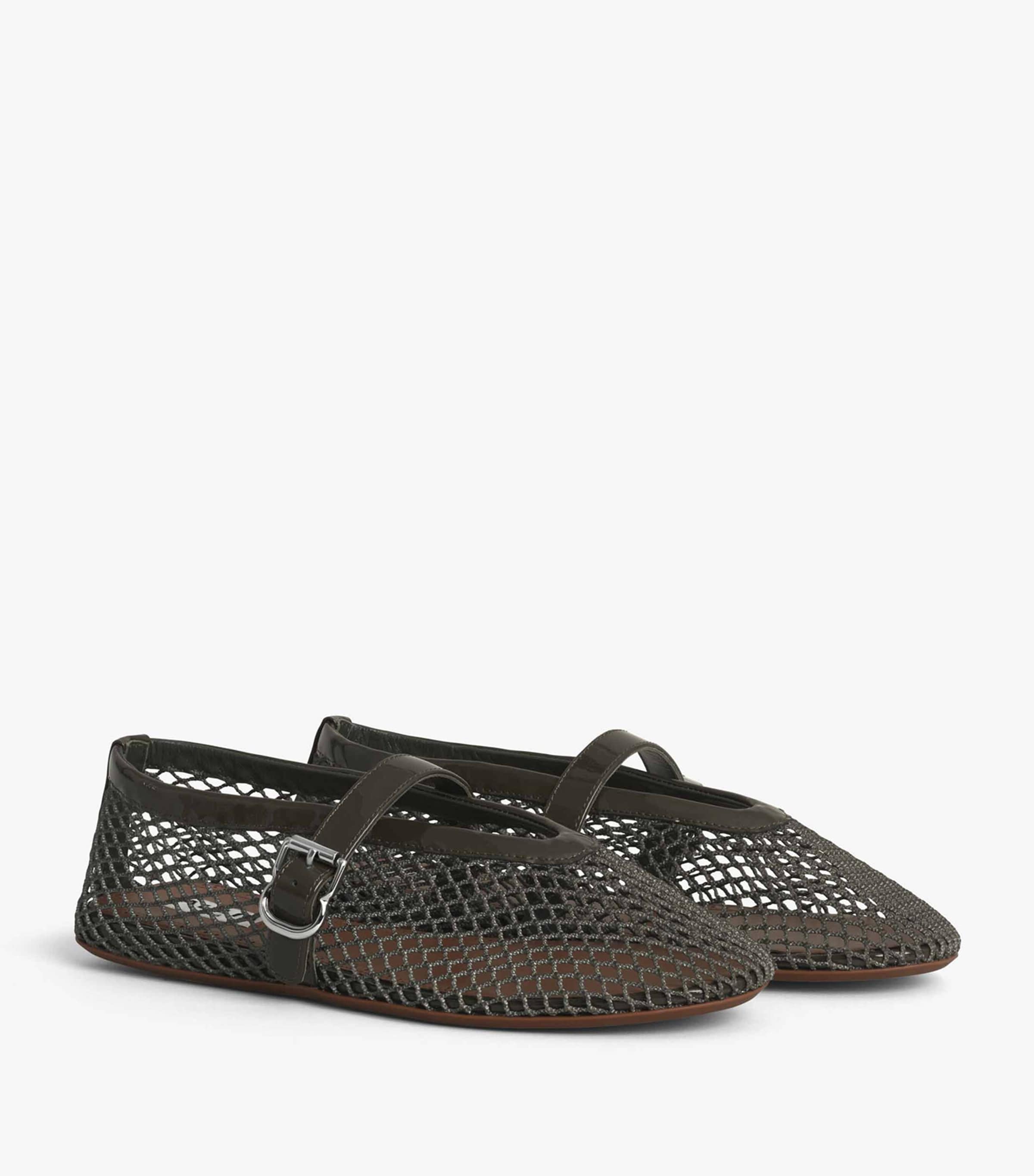 【関税込み】ALAIA Mesh ballet flats Alaïa | Black mesh ballet flats | Savannahs