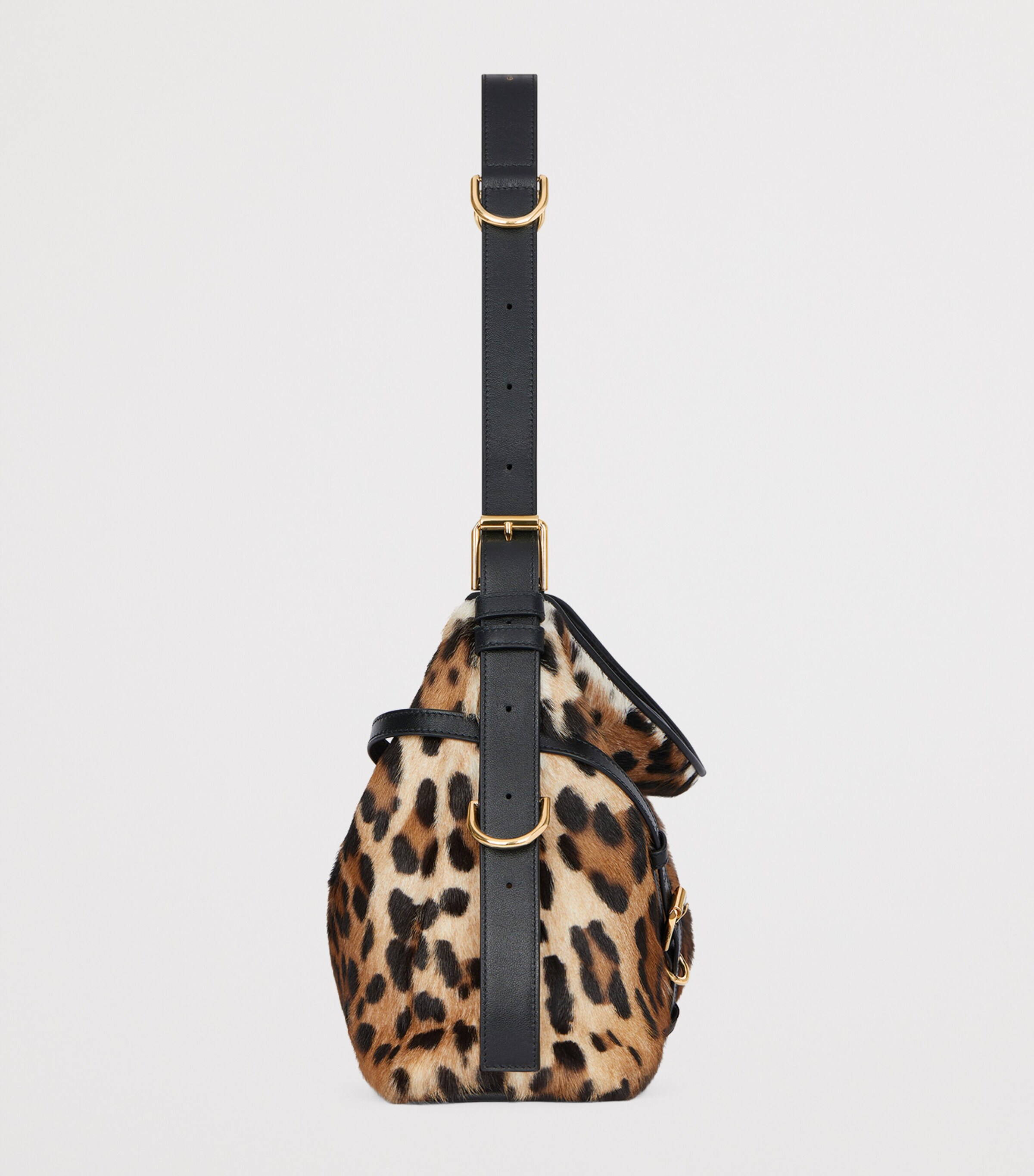 Givenchy Medium Leather Voyou Shoulder Bag Black/beige Image 2