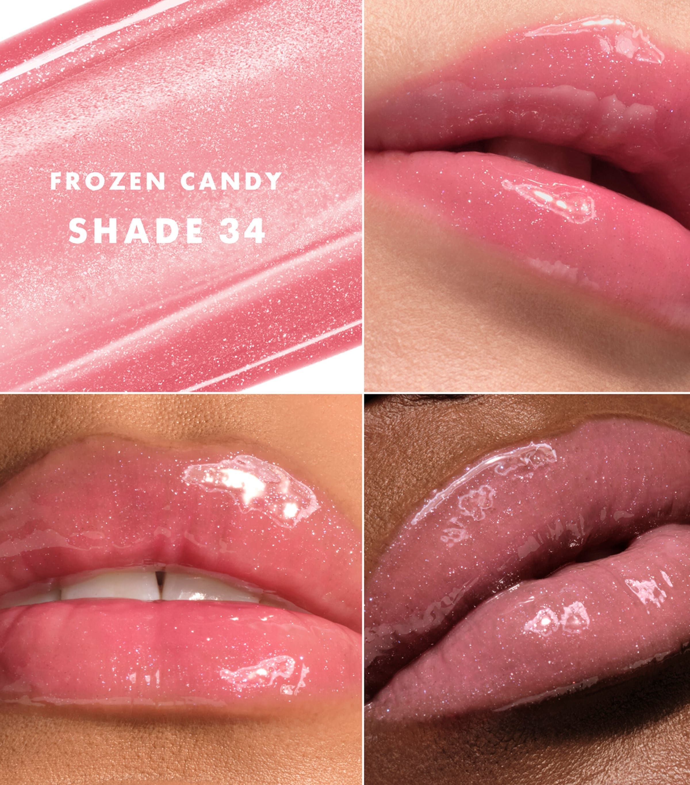 Armani Prisma Glass Icy Plumper Lip Gloss FROZEN CANDY Image 6
