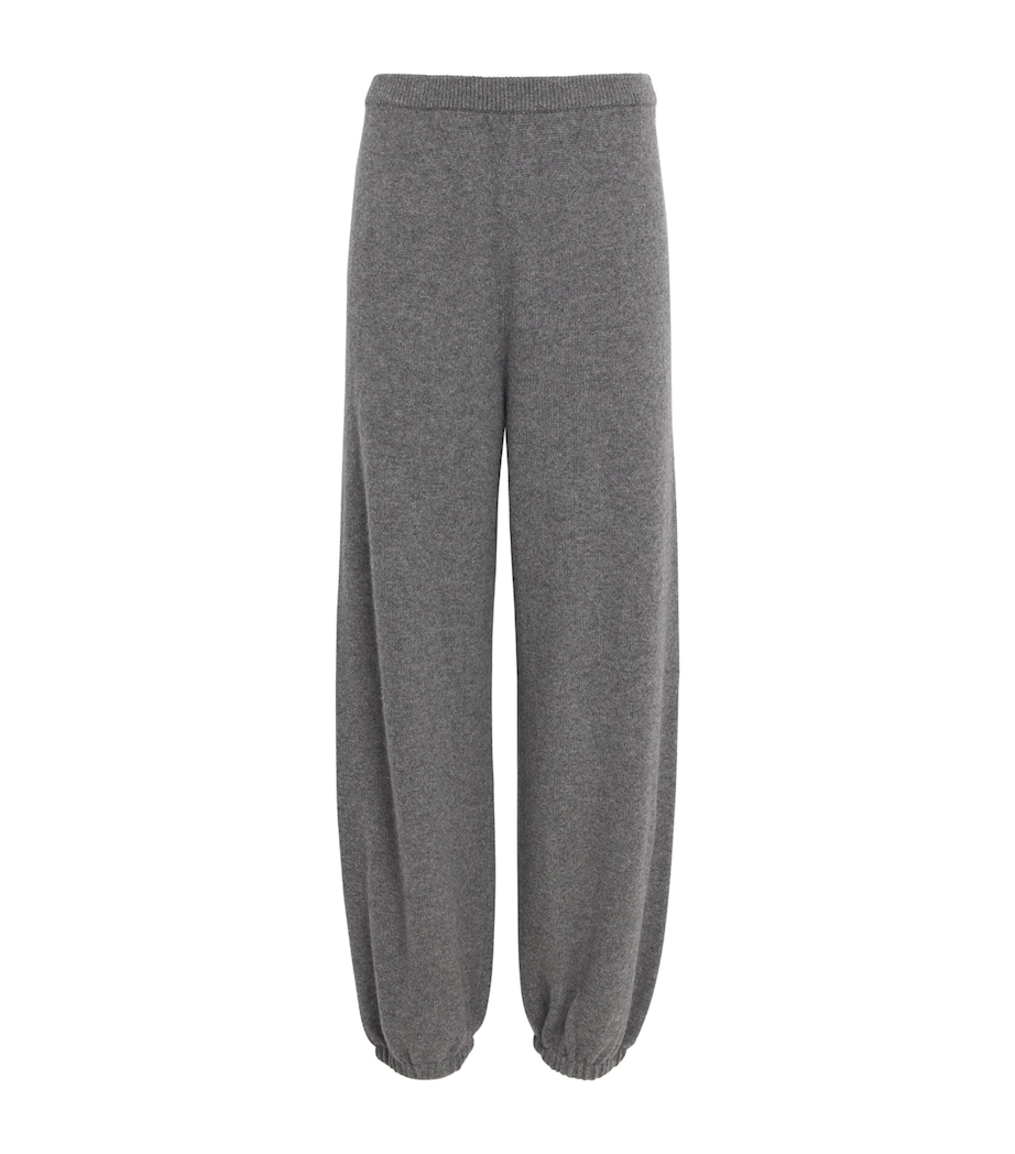 Cashmere Cuffed Sweatpants QIP-LIGHT CHARCOAL Image 1