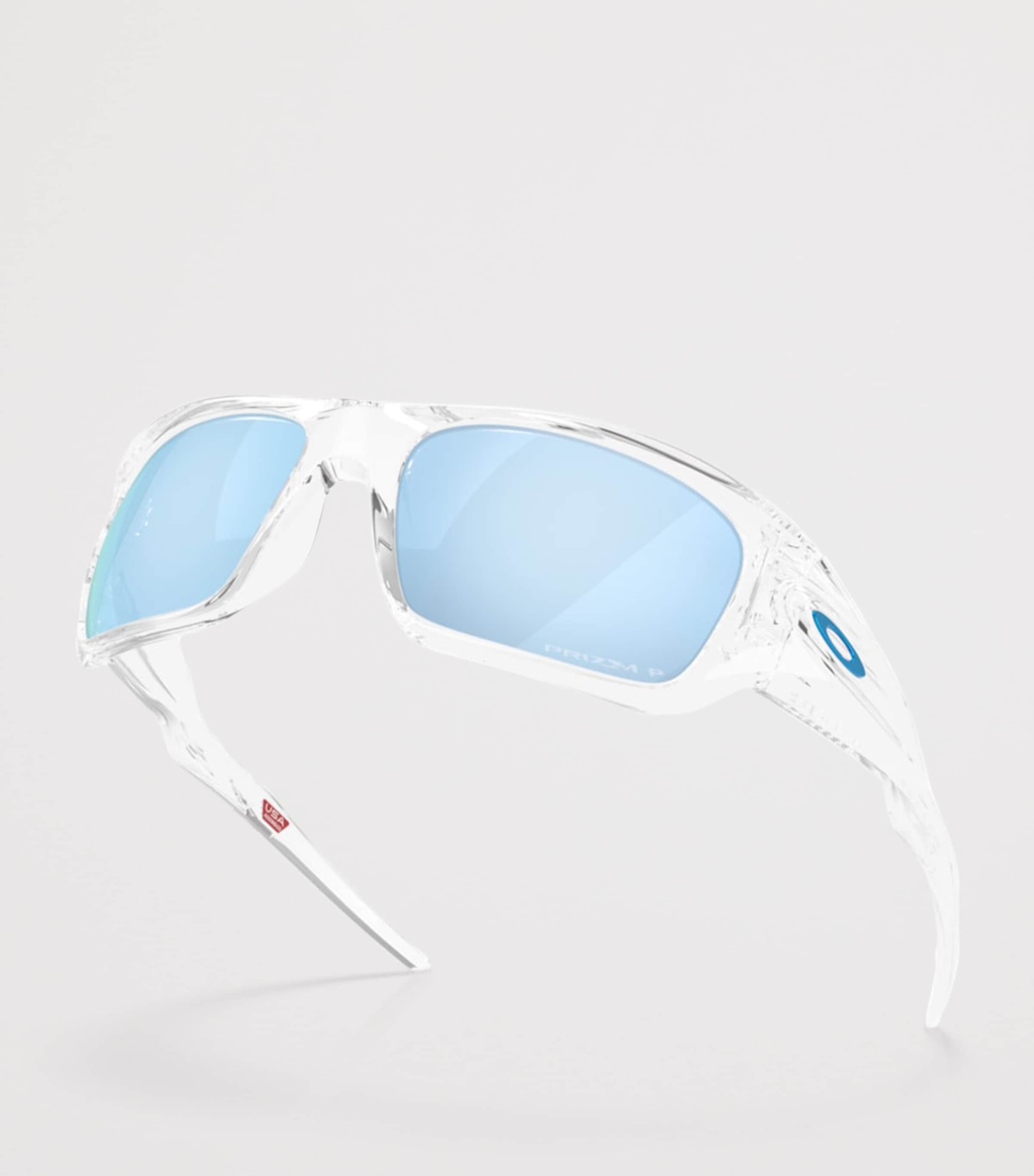 Oakley Masseter Rectangle Sunglasses Clear Image 5