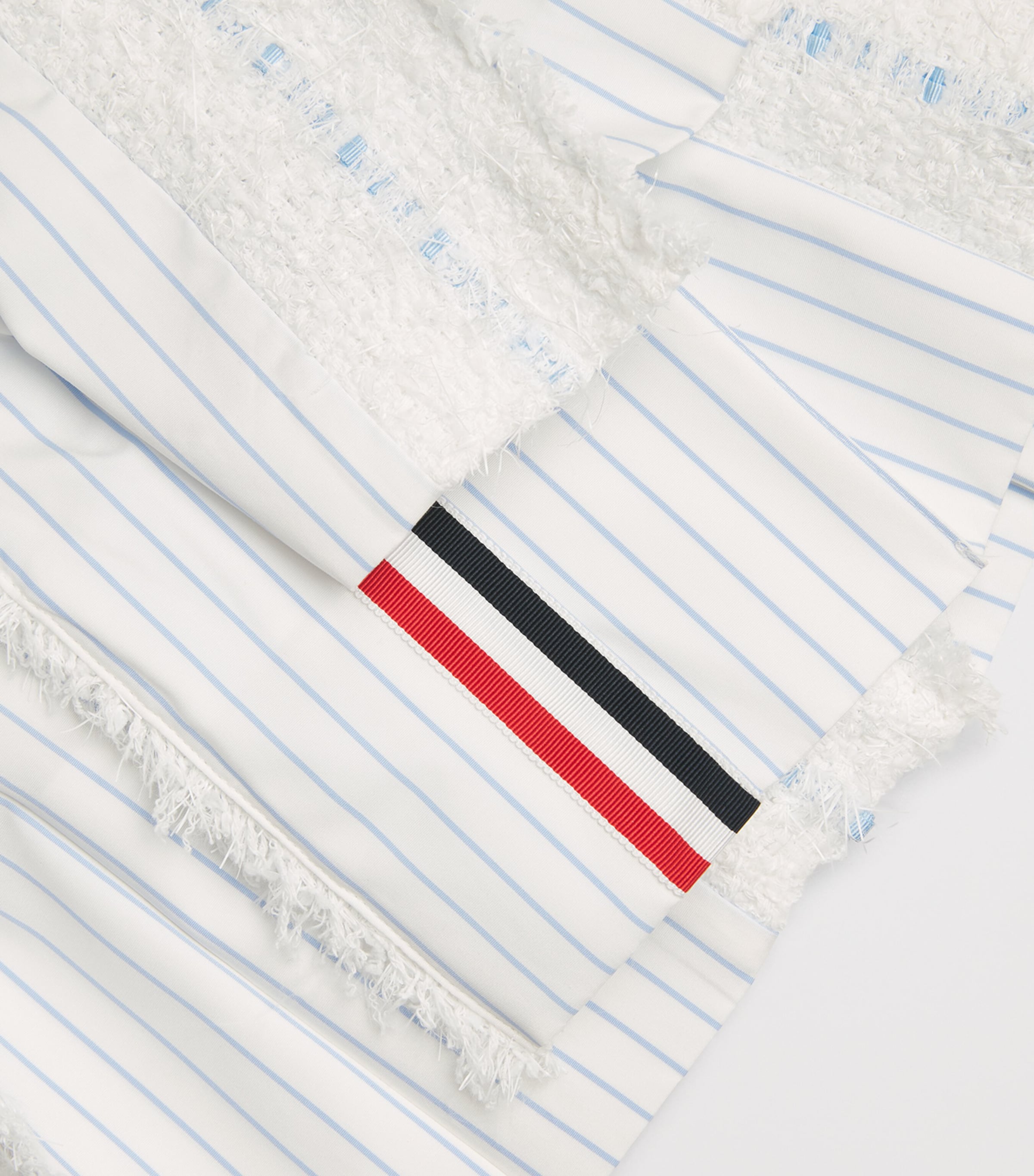 Tweed Knee-Length Skirt WHITE Image 2