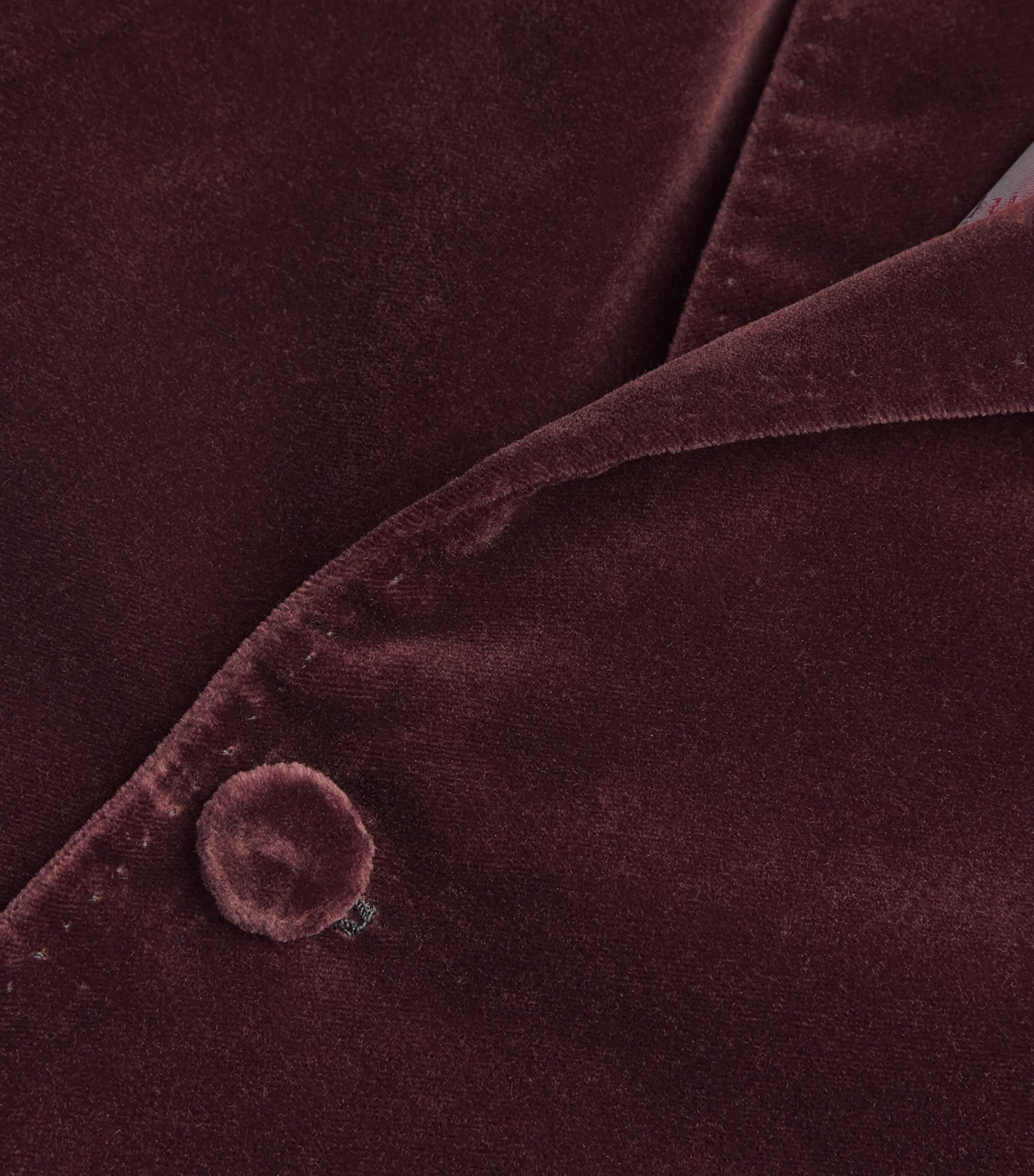 Velvet Single-Breasted Blazer 6100 Image 5