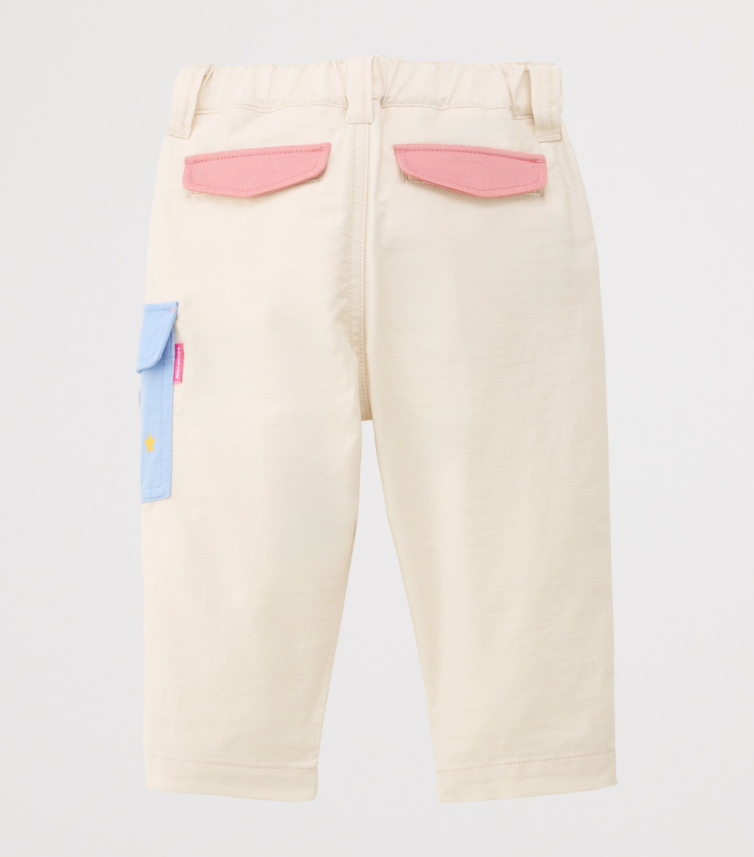 Miki House Appliqué Logo Trousers (2-7 Years) Image 2