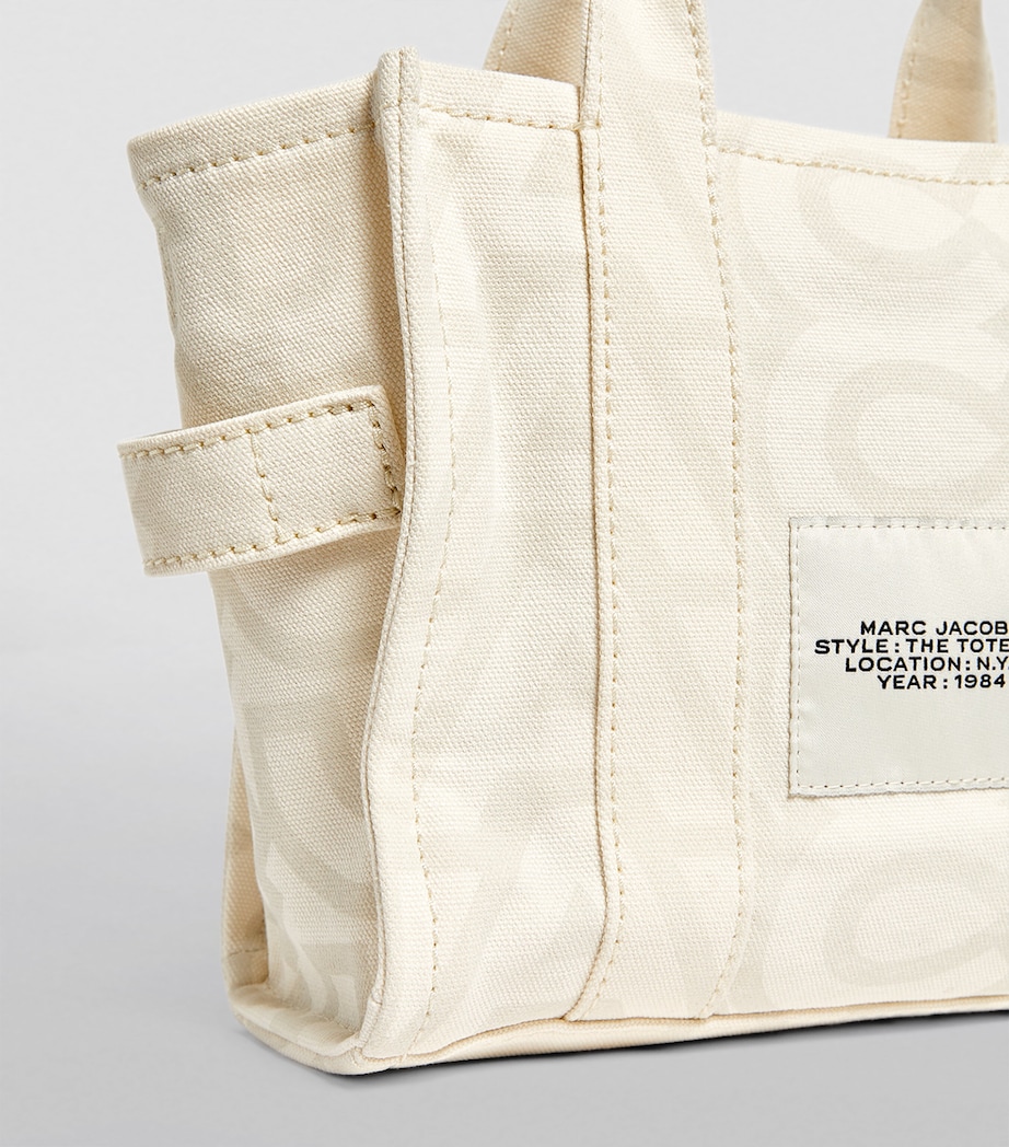 The Marc Jacobs Mini The Monogram Tote Bag 142 EGGSHELL Image 3