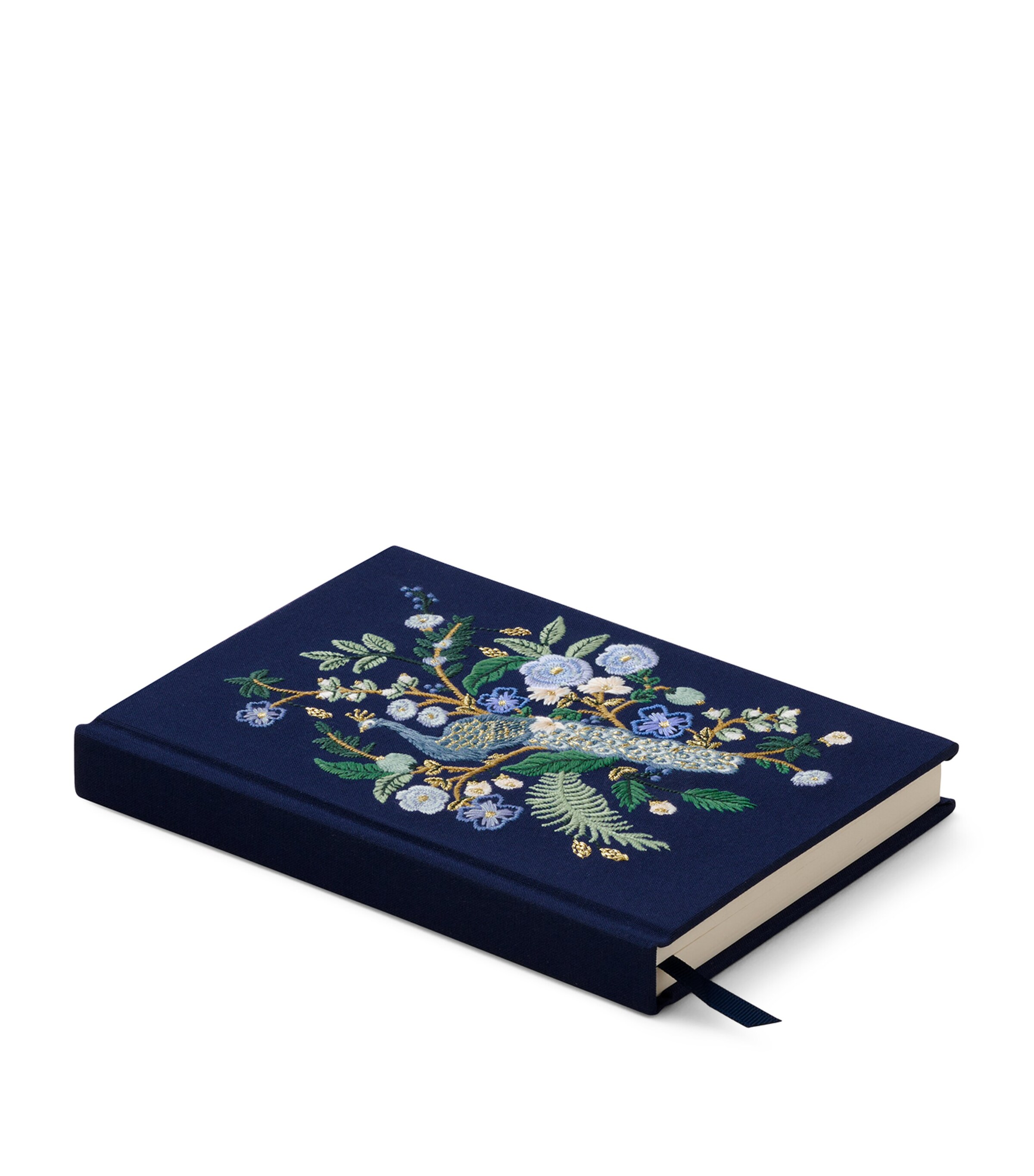 Embroidered Peacock Journal PEACOCK Image 3