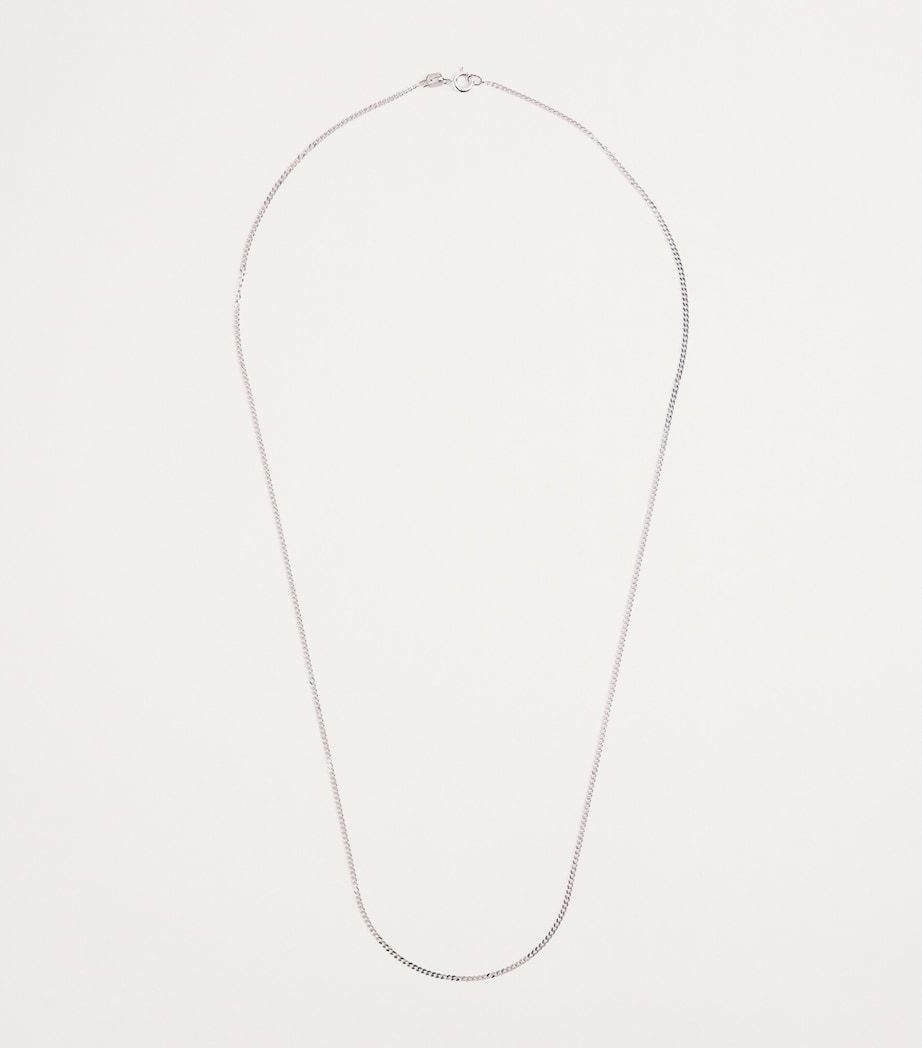 Astrid & Miyu White Gold Bold Miyu Necklace White Gold Image 3
