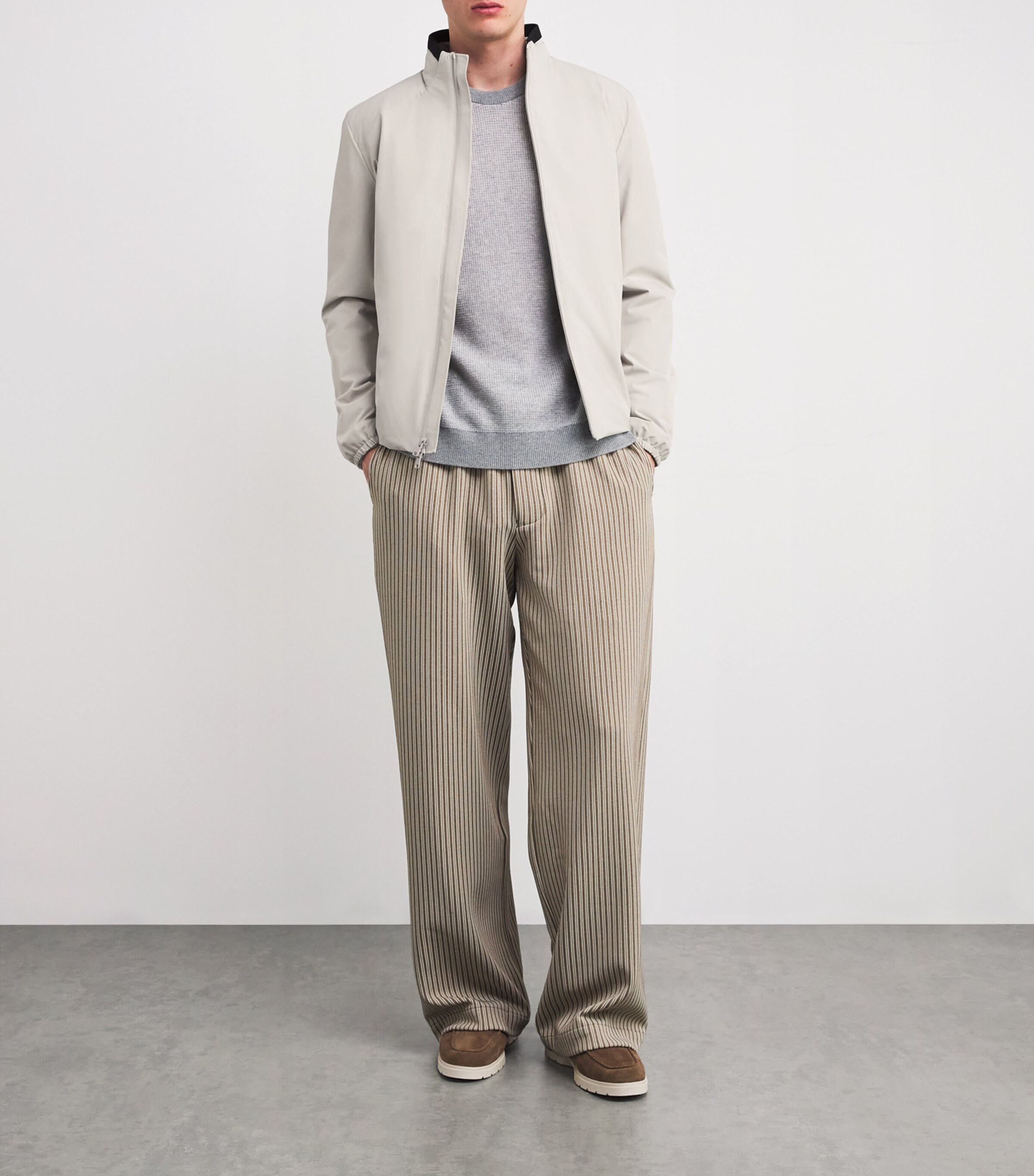 Waterproof Down Bomber Jacket 1093-DOVE Image 2