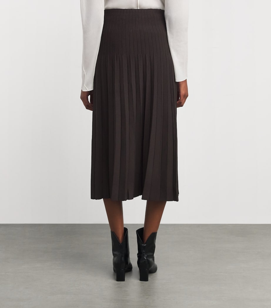 Ribbed Lena Midi Skirt EART EARTH Image 4