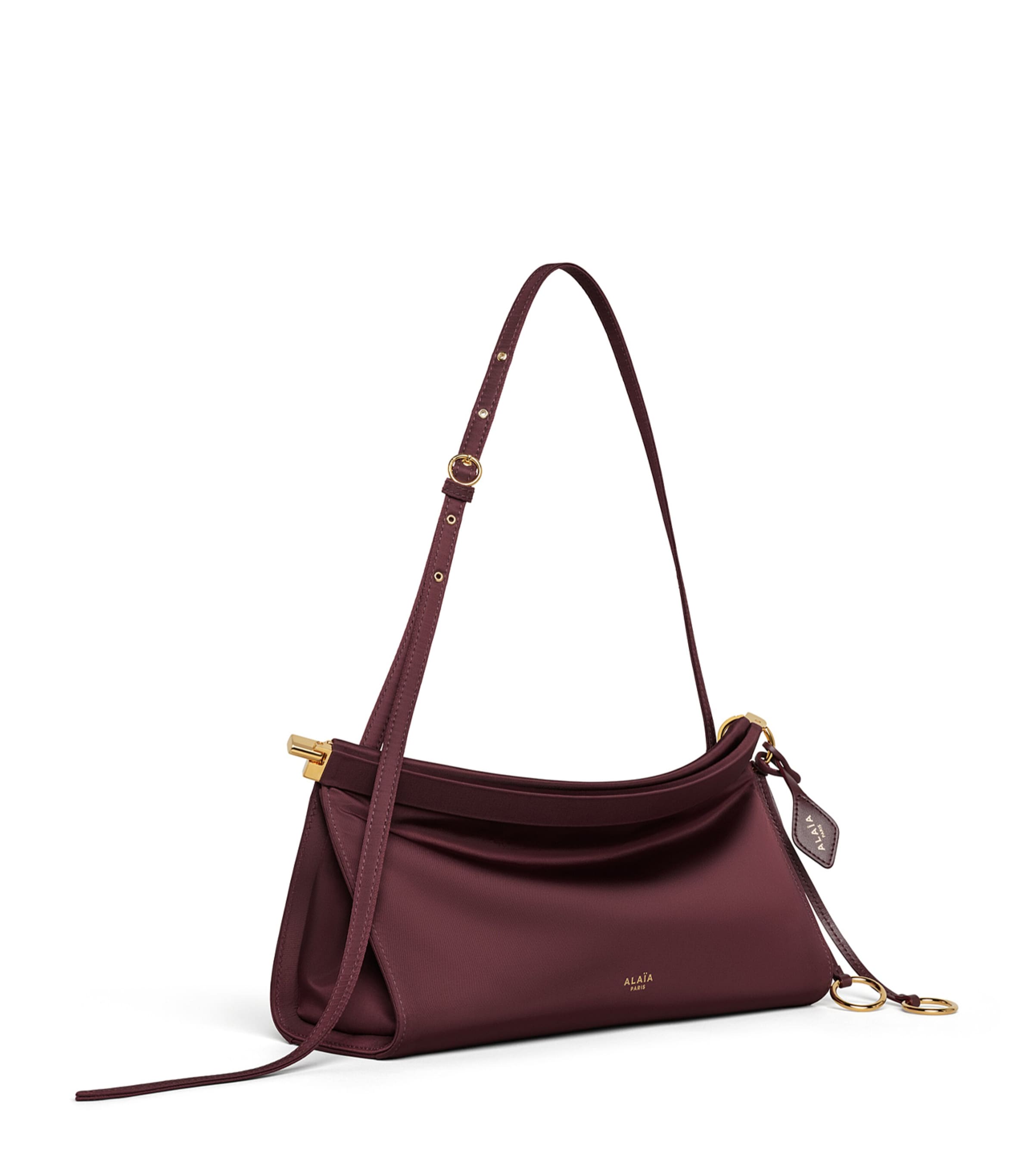 Alaïa Medium Le Click East West Shoulder Bag Transparent Image 3