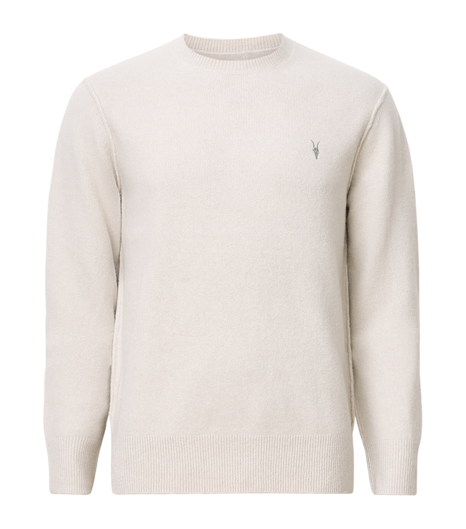 Crew-Neck Statten Sweatshirt CLOUDY WHITE Image 1